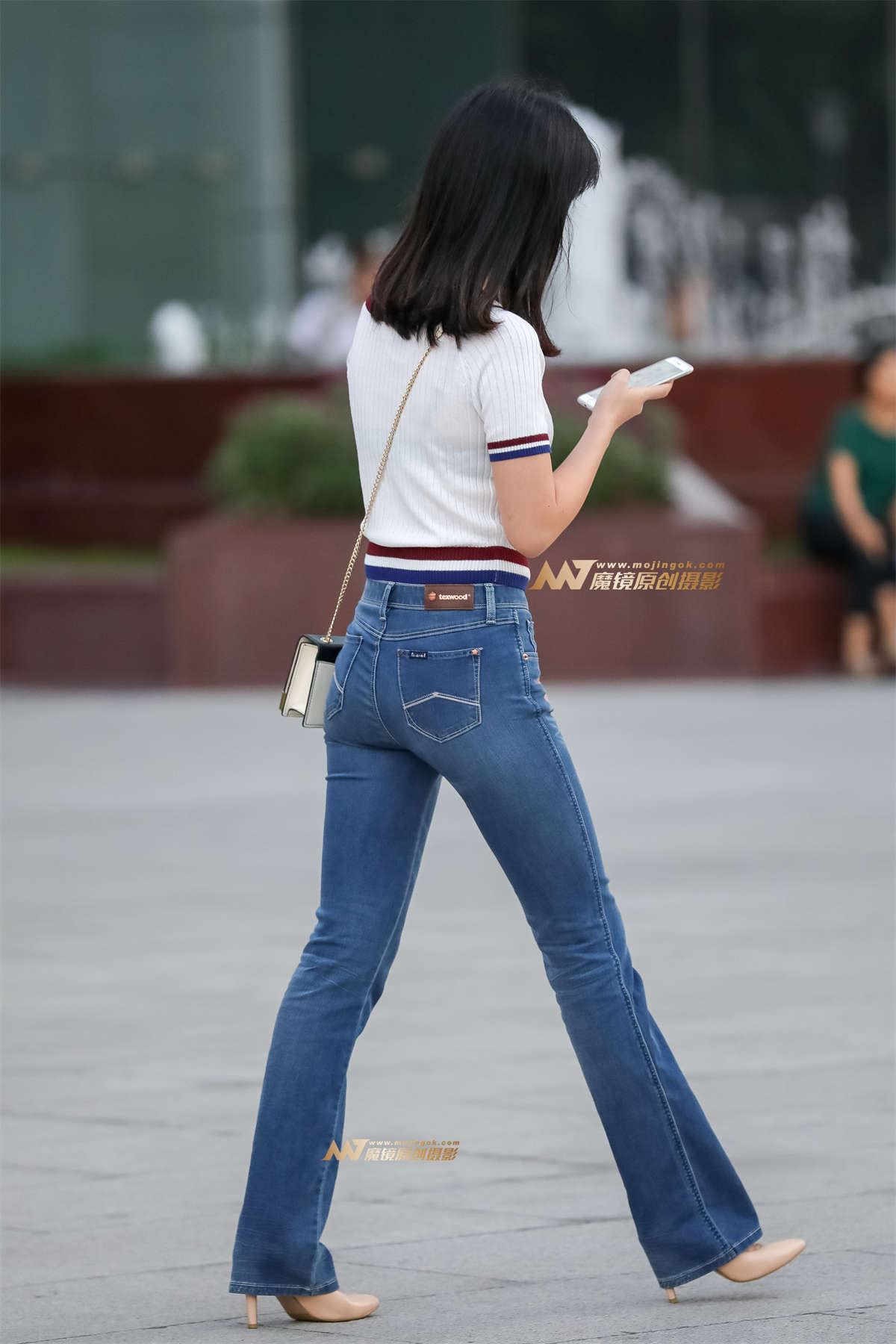 图片[2]-长腿牛仔小姐姐-日更街拍