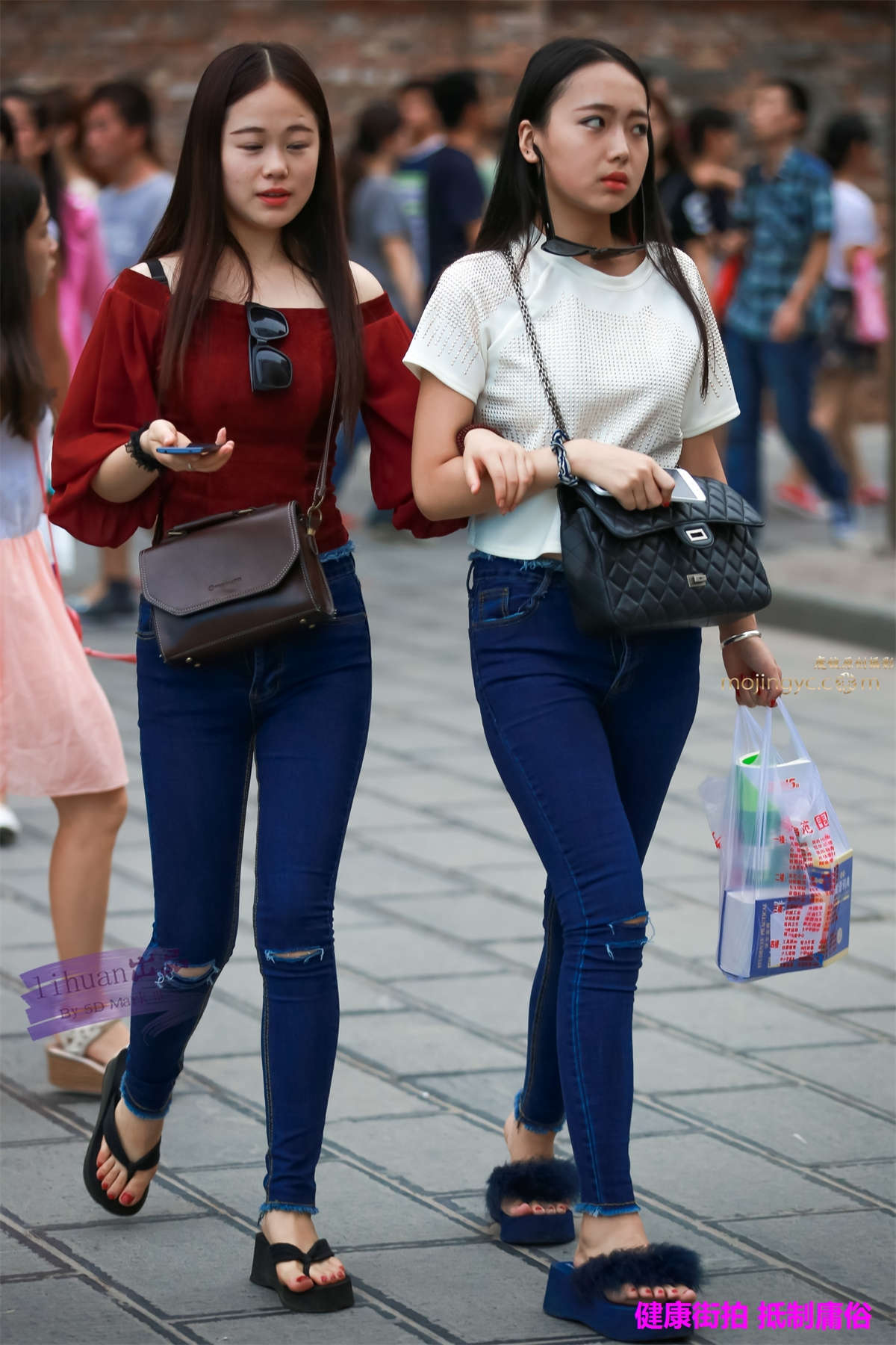 李欢原创-牛仔，双丰腴（29P）-日更街拍