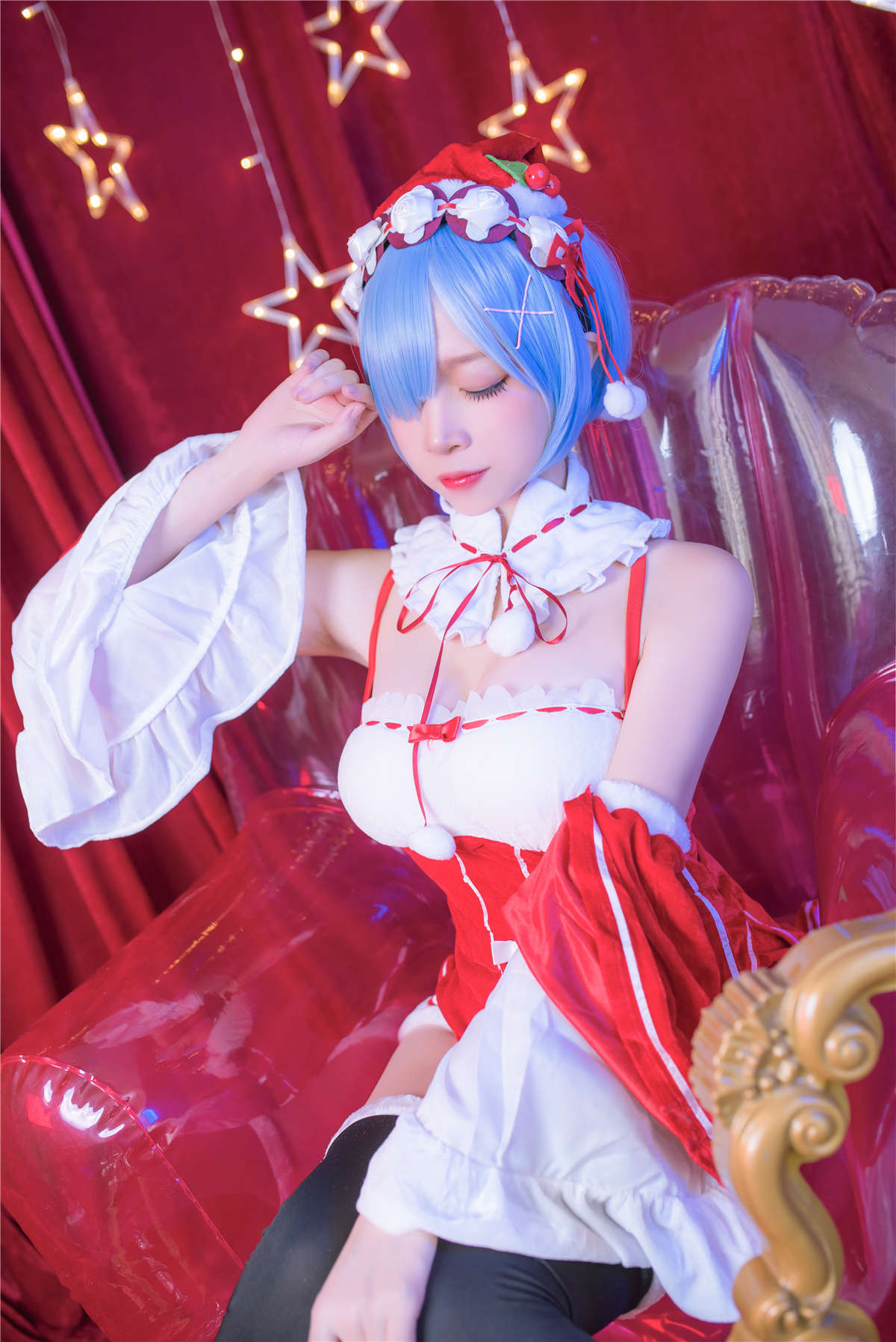 图片[2]-高产型Coser-二佐Nisa  雷姆圣诞-日更街拍