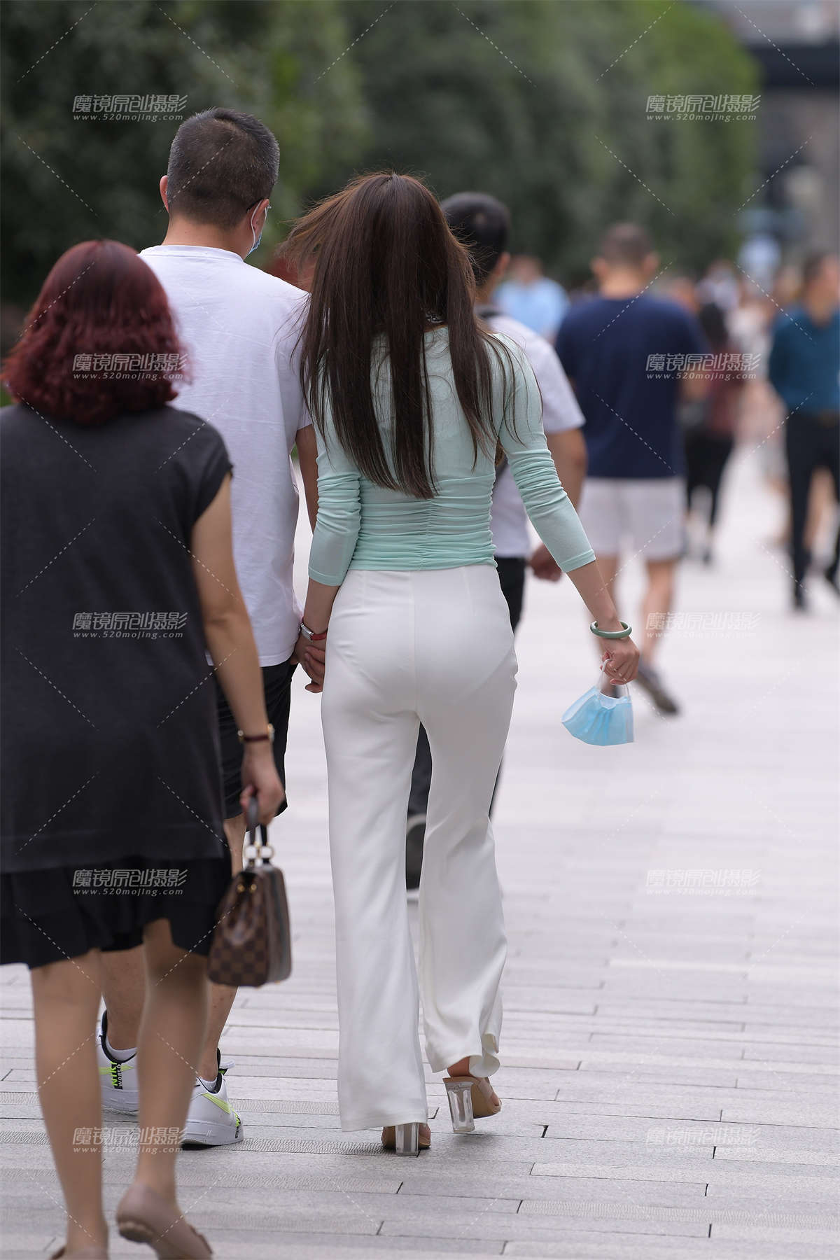 图片[2]-销魂白裤-日更街拍