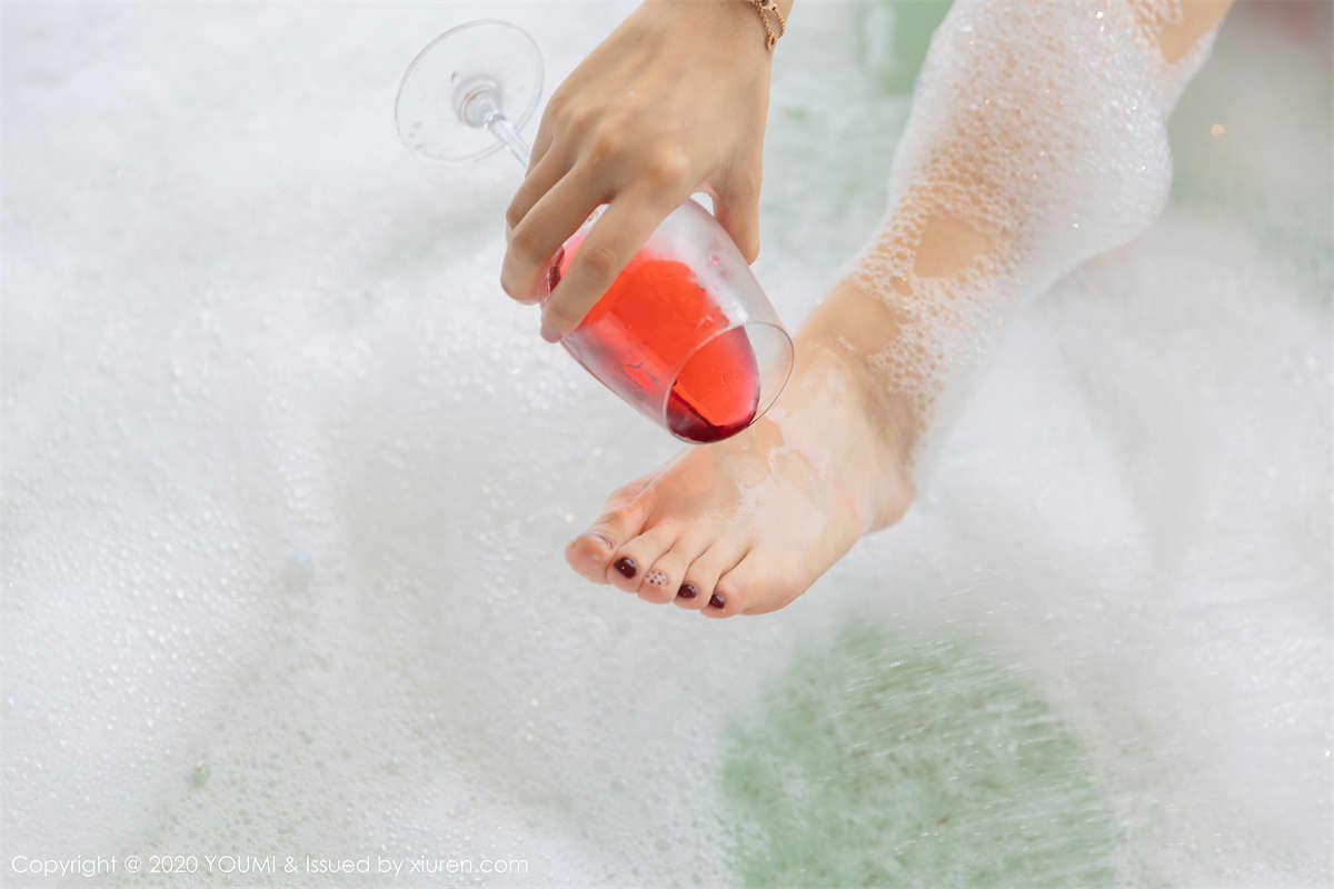 图片[2]-YouMi尤蜜荟 2020.07.03 VOL.478 浴室湿身 Angela小热巴-日更街拍