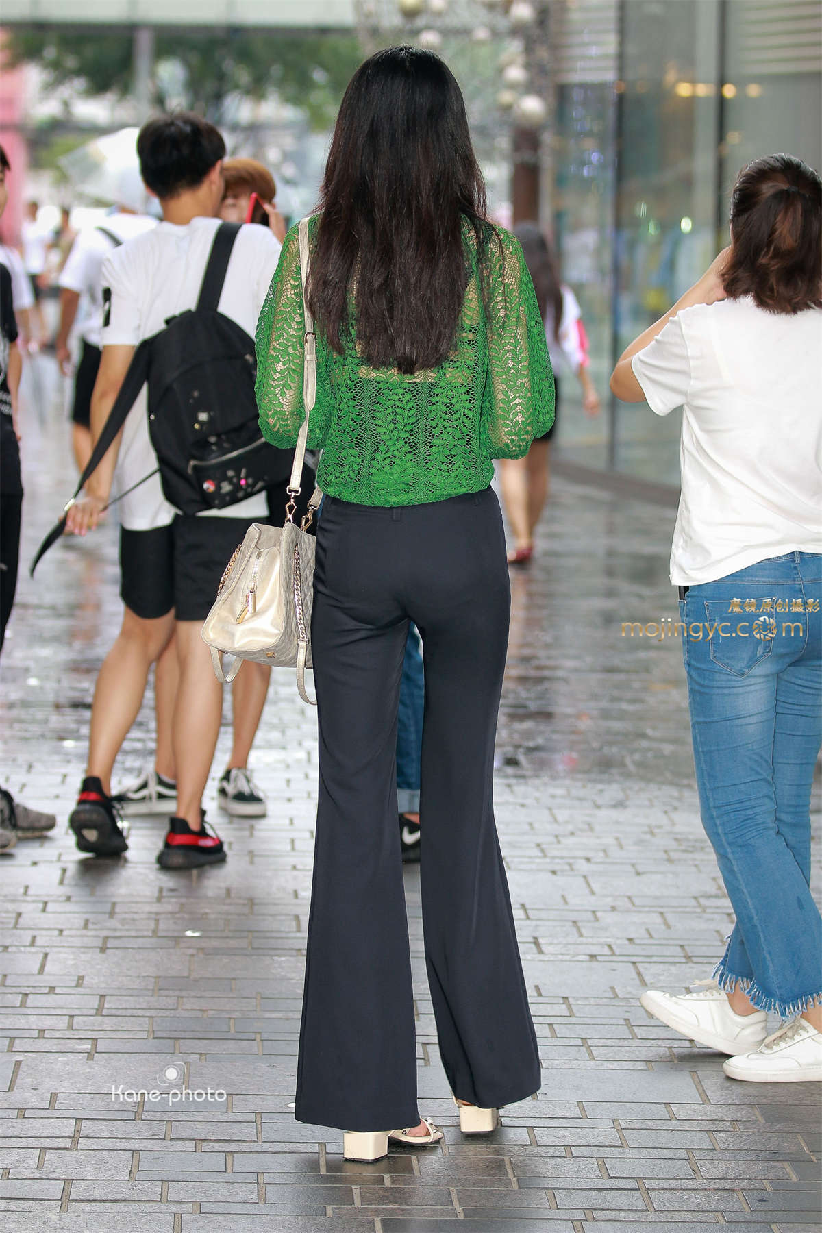 图片[2]-178CM高挑长腿小翘臀-日更街拍