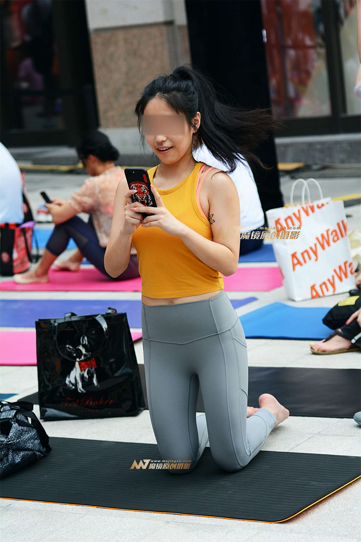 室外美体运动-日更街拍