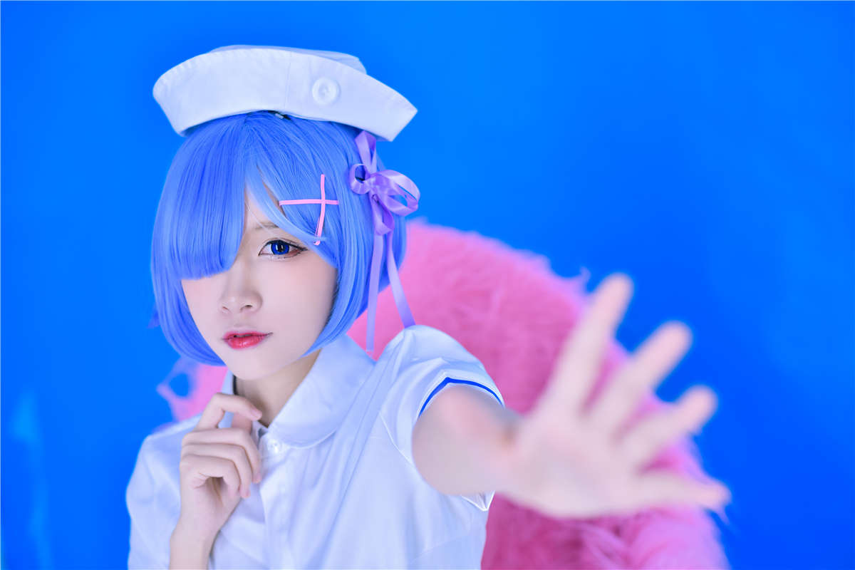 高产型Coser-二佐Nisa  蕾姆护士-日更街拍