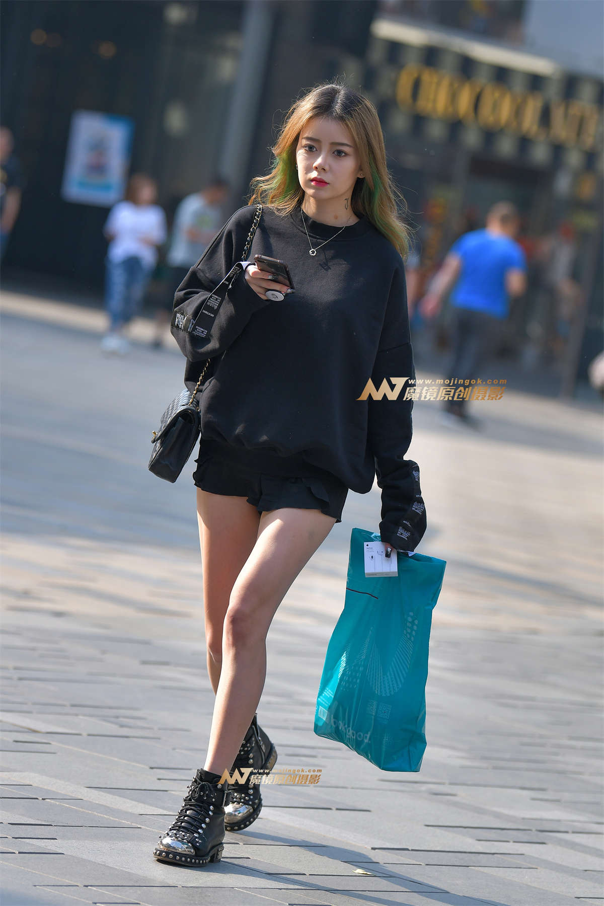 【红石赛帖】性感漂亮长腿美女-日更街拍