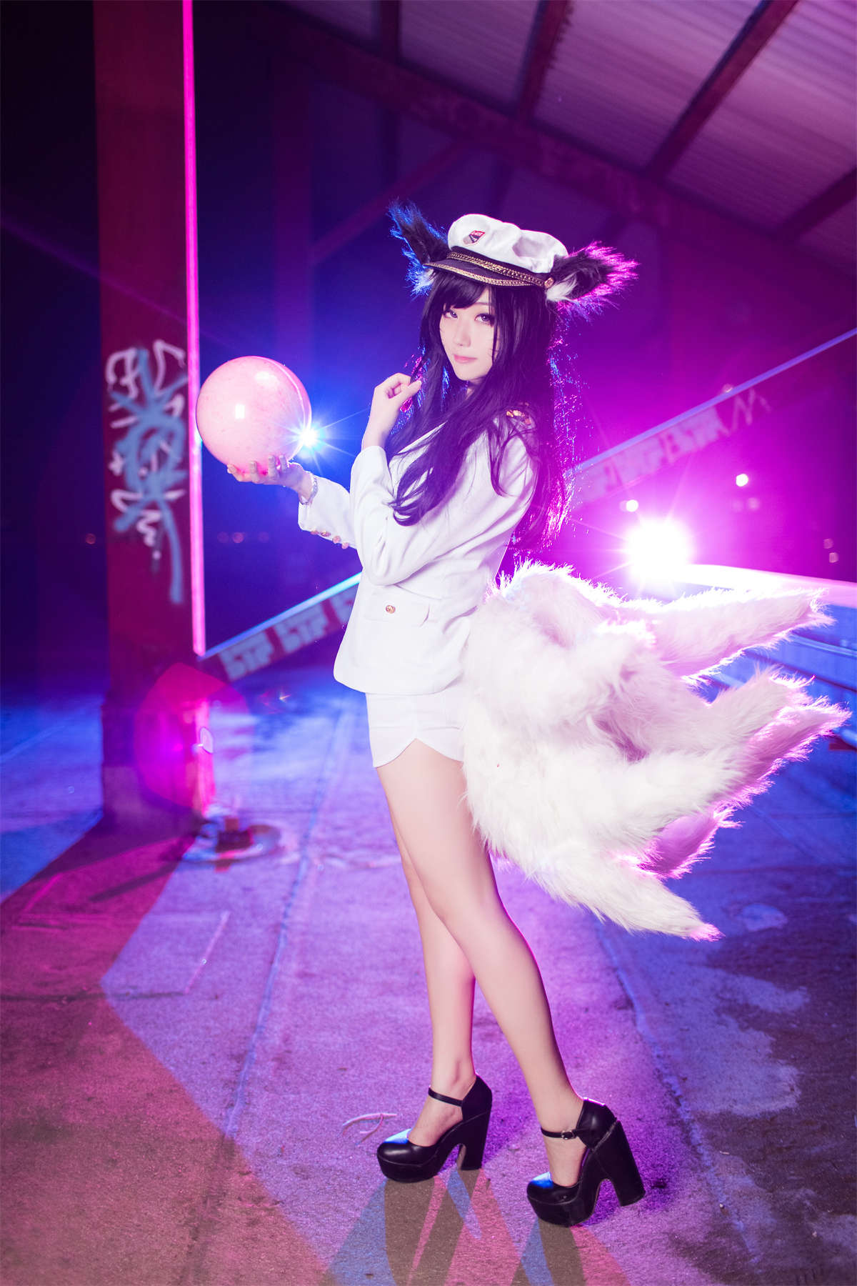 图片[2]-浅野菌子 NO.006 英雄联盟 九尾妖狐阿狸-日更街拍