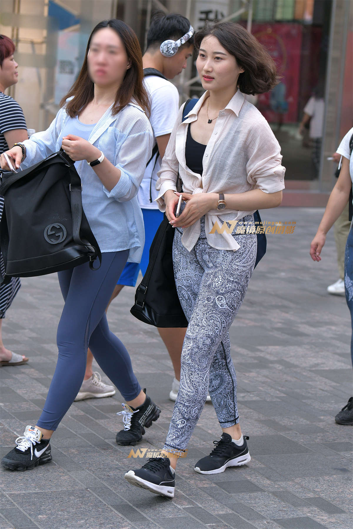 【红石赛帖】性感瑜伽裤美女-日更街拍