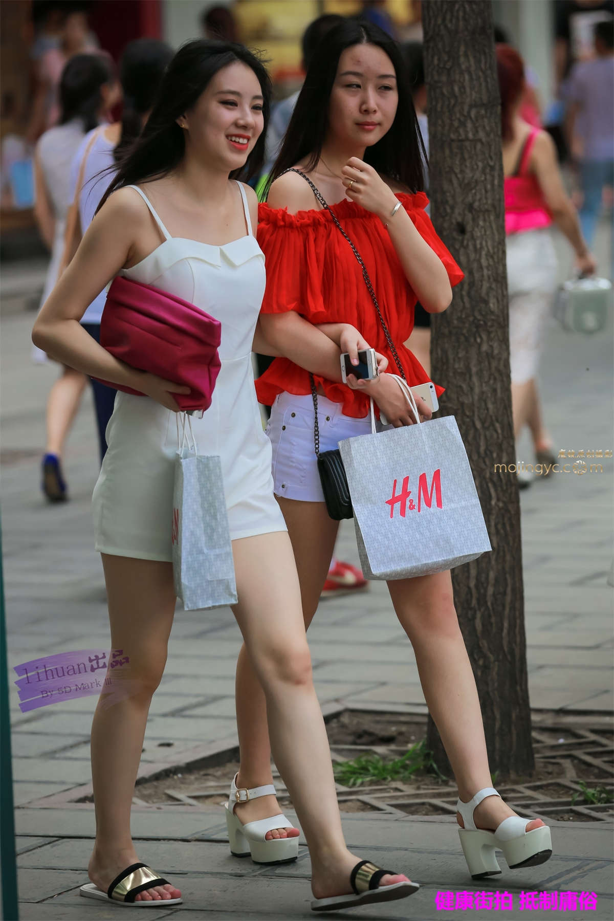 李欢原创-双女，裸腿（15P）-日更街拍