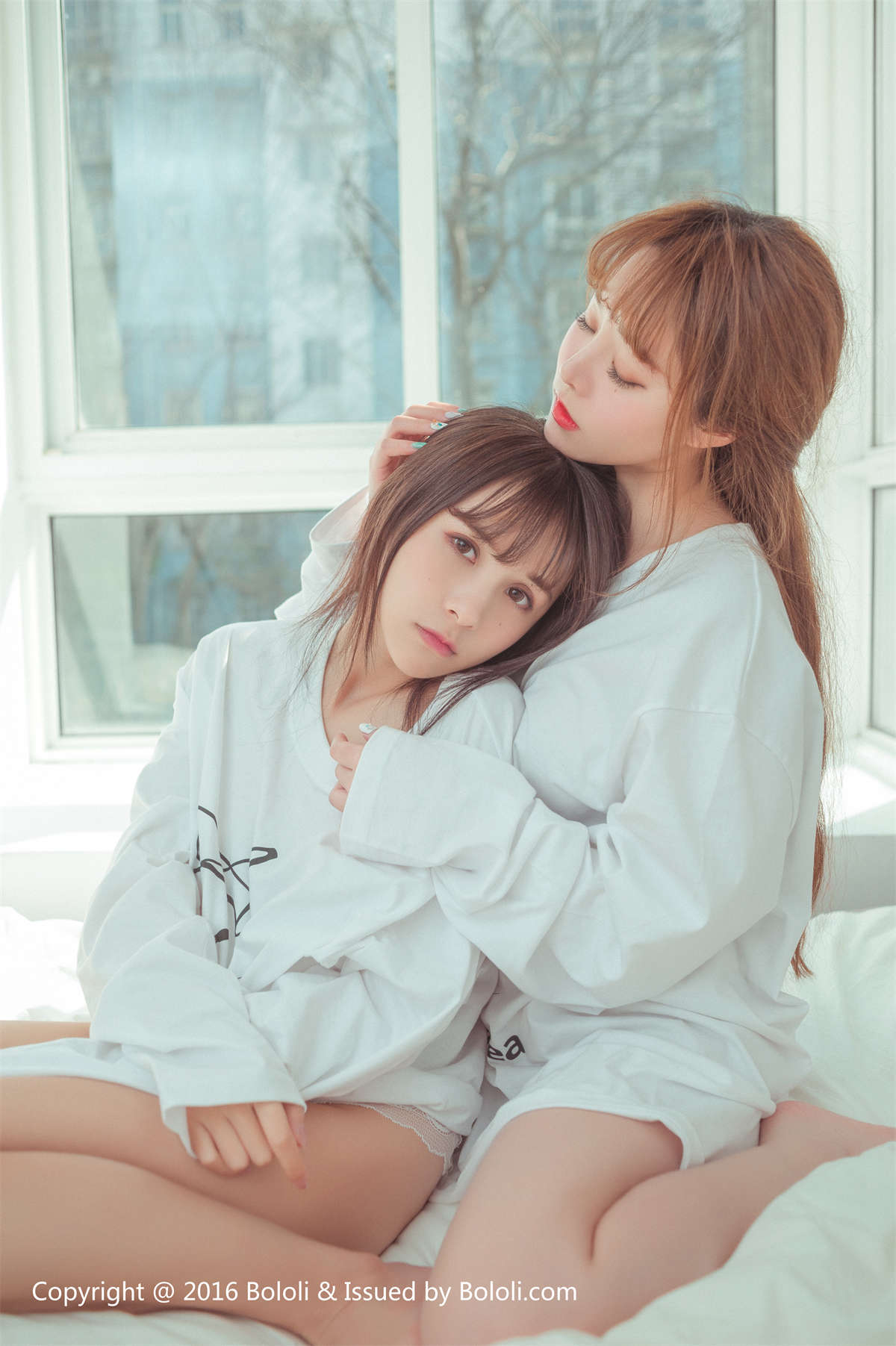 Bololi波萝社 BOL.042 夏美酱_ 柳侑绮 我和老板的日常-日更街拍