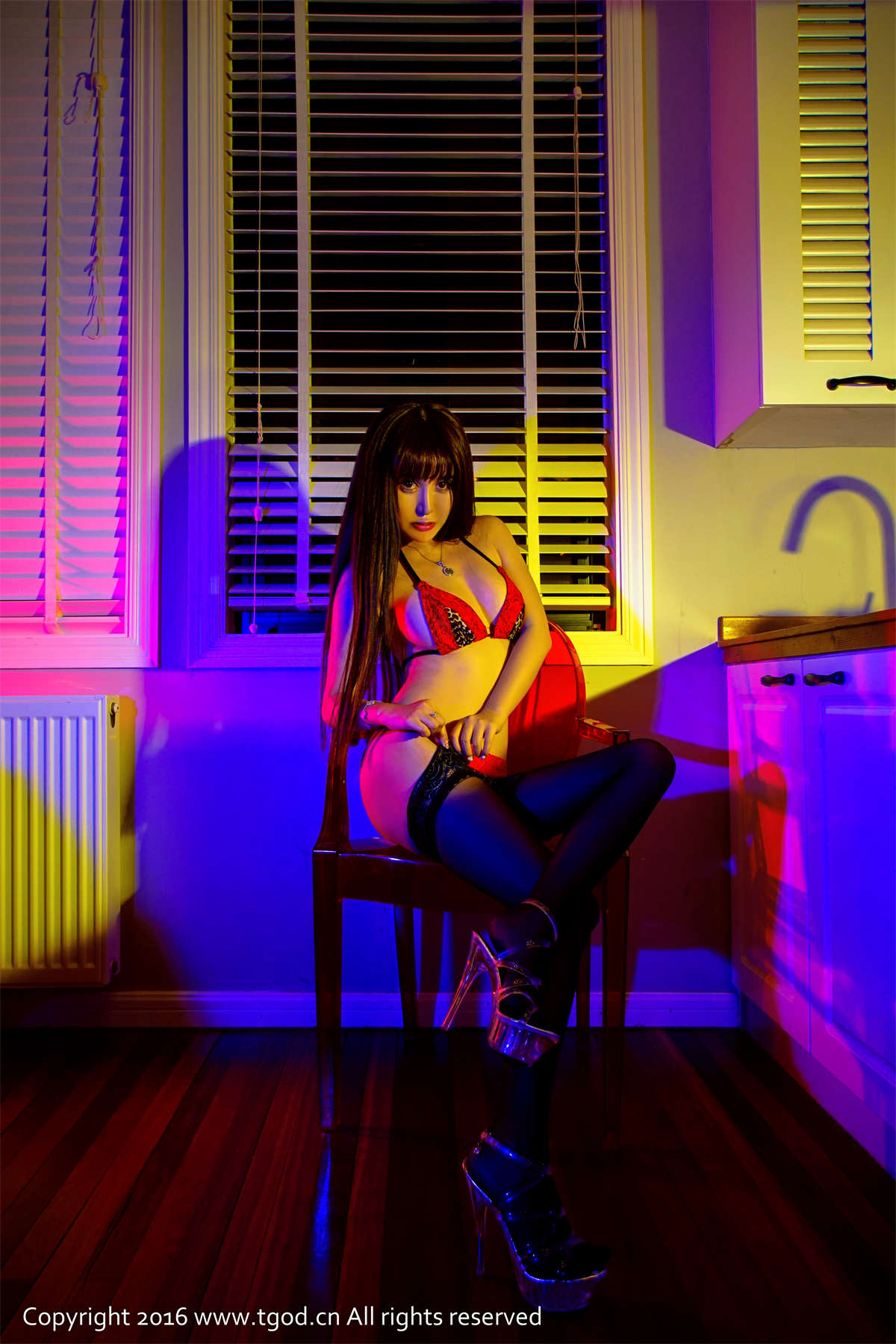 TGOD推女神 2016.04.18 羙熙MiuMiu-日更街拍