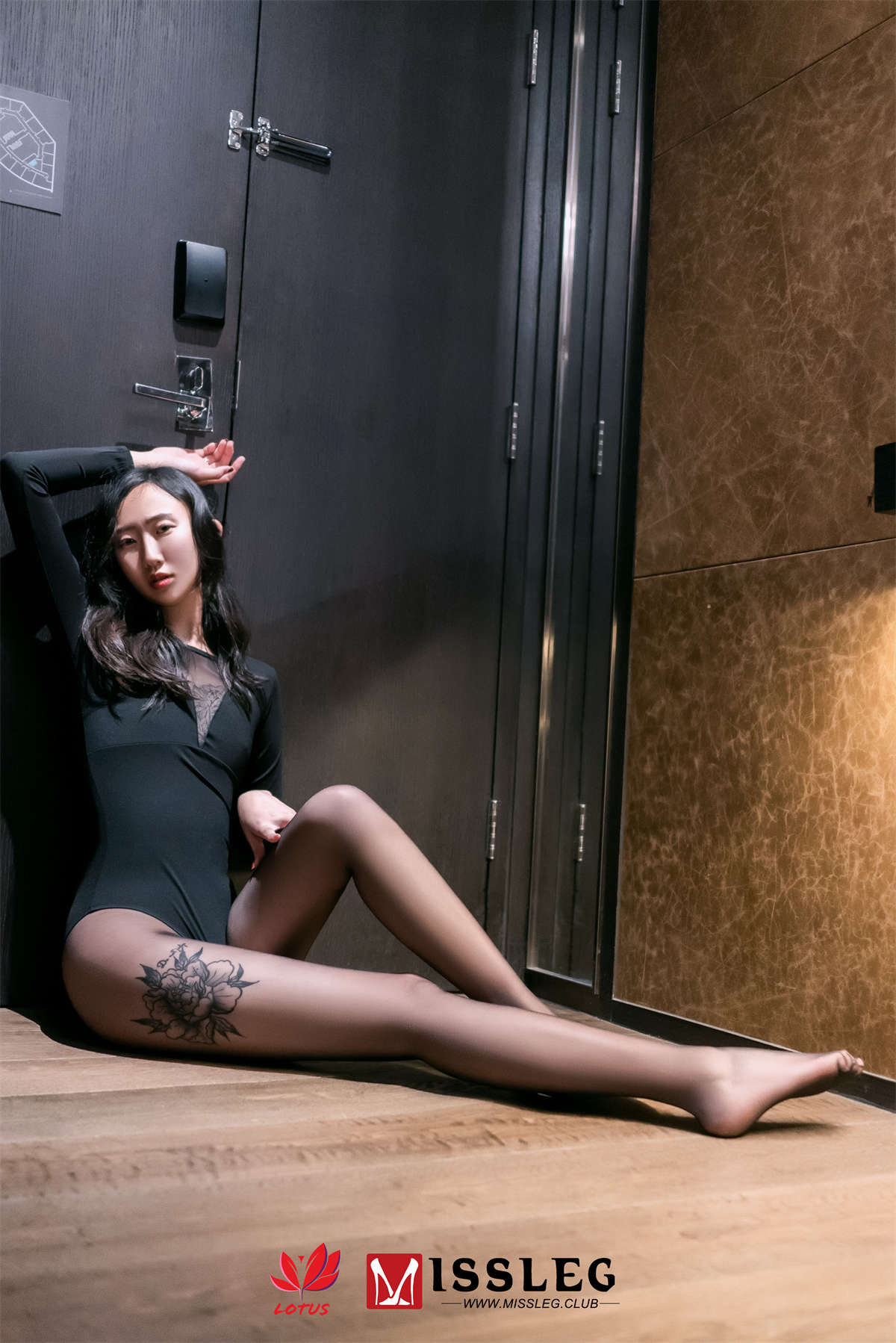图片[2]-MISSLEG蜜丝 室内M系列 钻石版 M020 LOTUS&小猫咪-日更街拍
