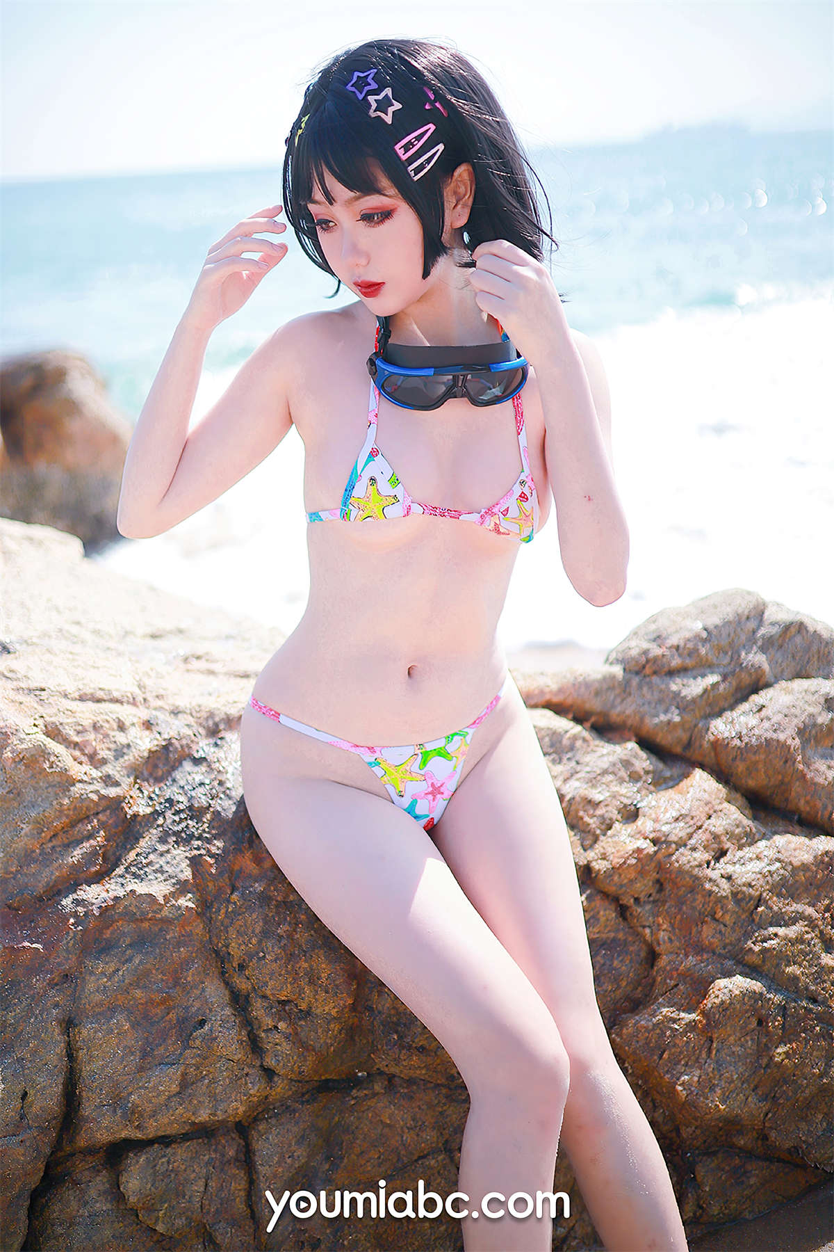 图片[2]-YouMi尤蜜 2021.01.10 欲望沙滩 您的蛋蛋-日更街拍