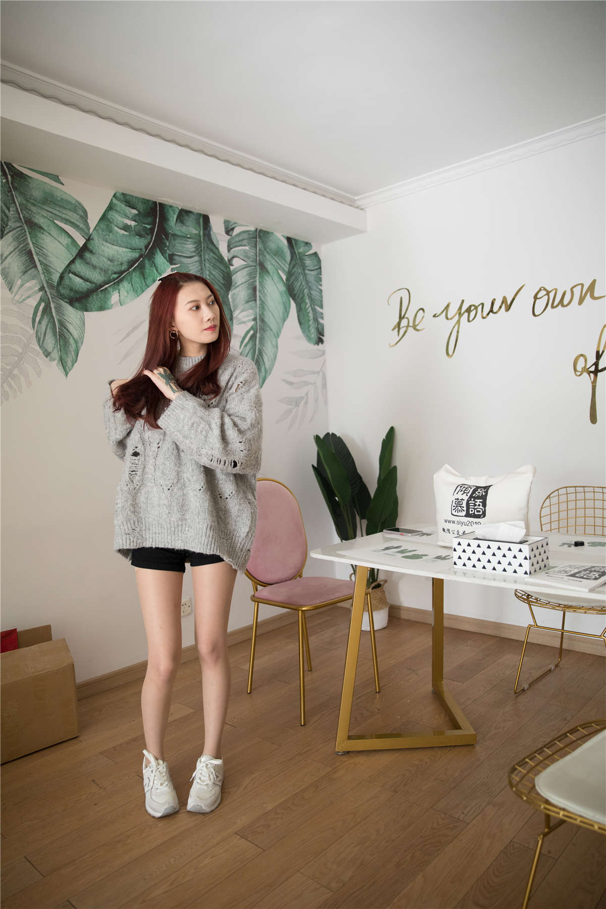 物恋传媒320期：兔兔-为你写诗-日更街拍