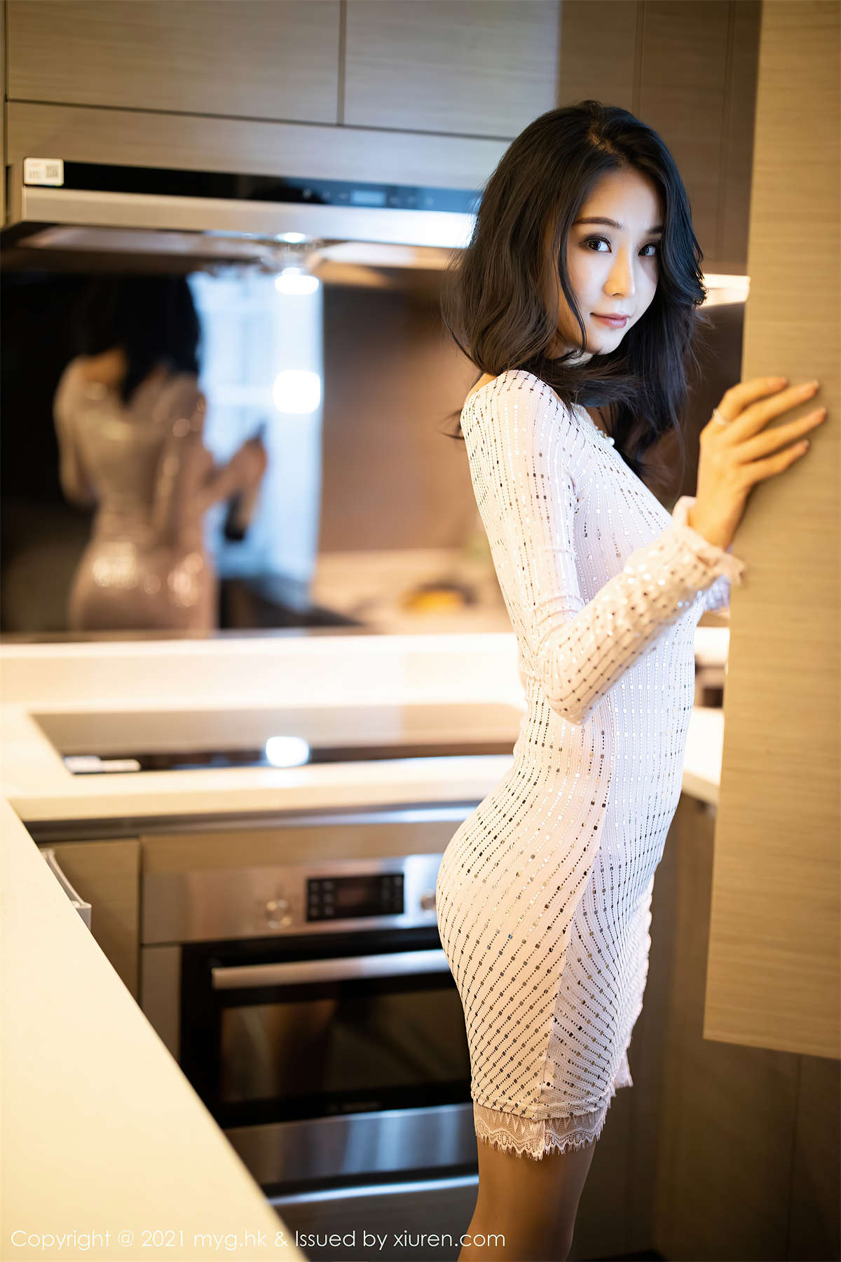 MyGirl美媛馆 2021.07.07 VOL.550 蓝夏Akasha-日更街拍