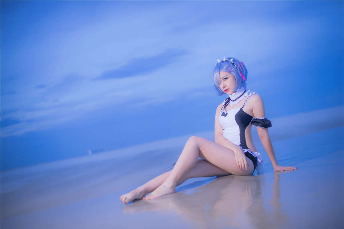 高产型Coser-二佐Nisa  蕾姆主题-日更街拍