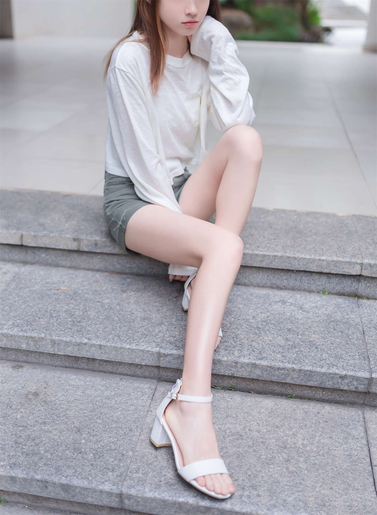 喵糖映画 VOL.424 夏日短裤-日更街拍