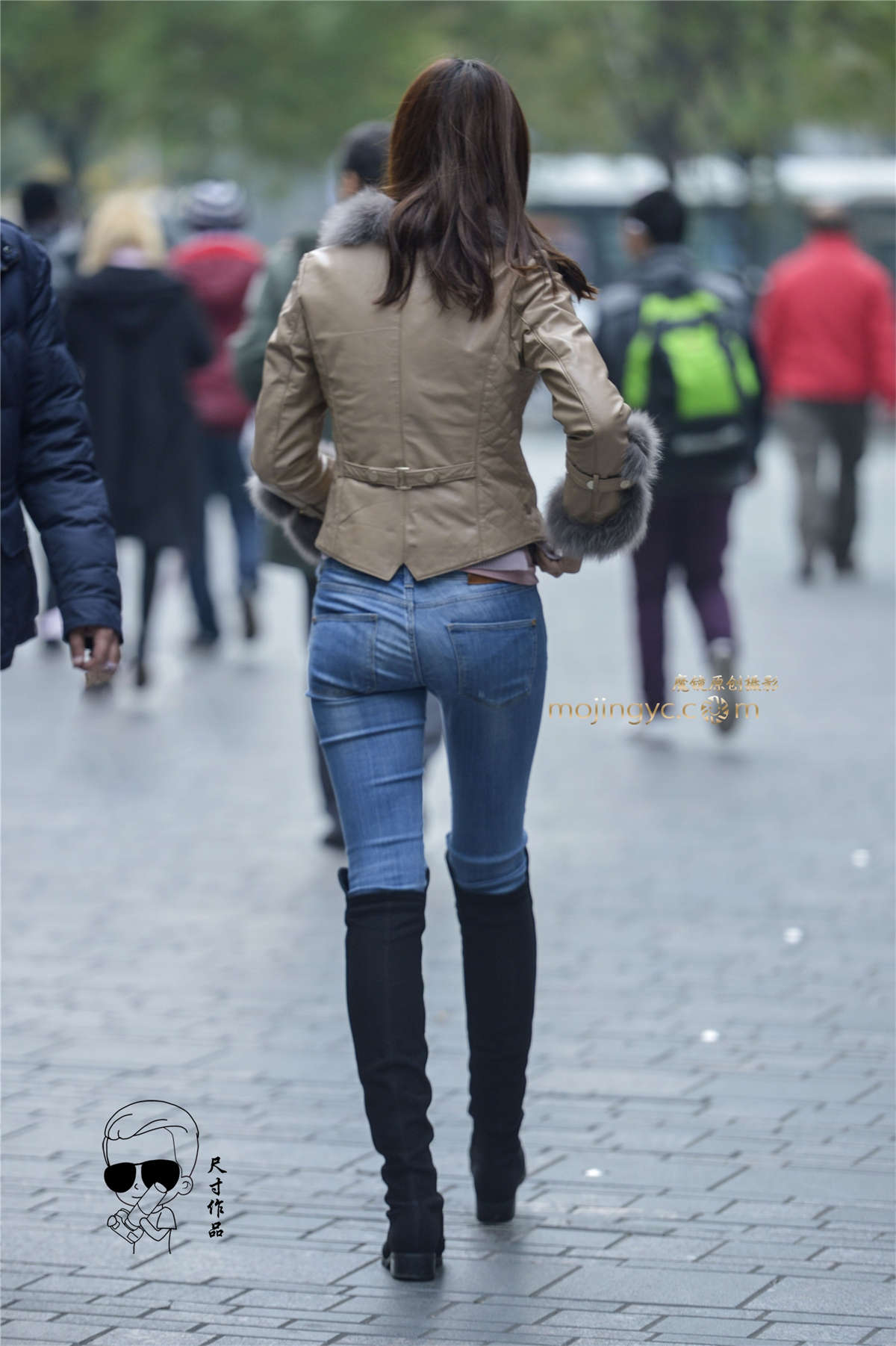 图片[2]-牛仔包裹出性感的美臀（2016年11月13日11p）-日更街拍