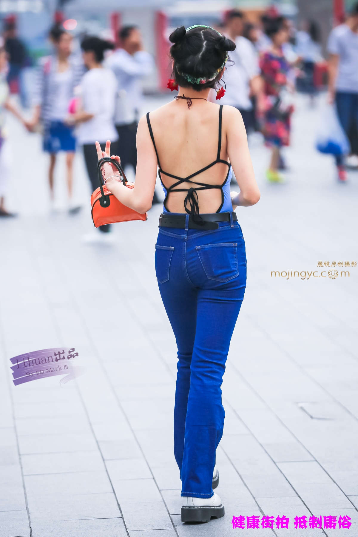 图片[2]-李欢原创-丰满哪吒，大露背（19P）-日更街拍