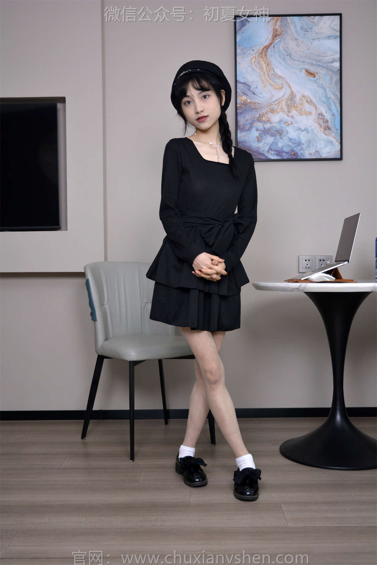 图片[2]-初夏女神 NO.181 柒柒 可可爱爱-日更街拍