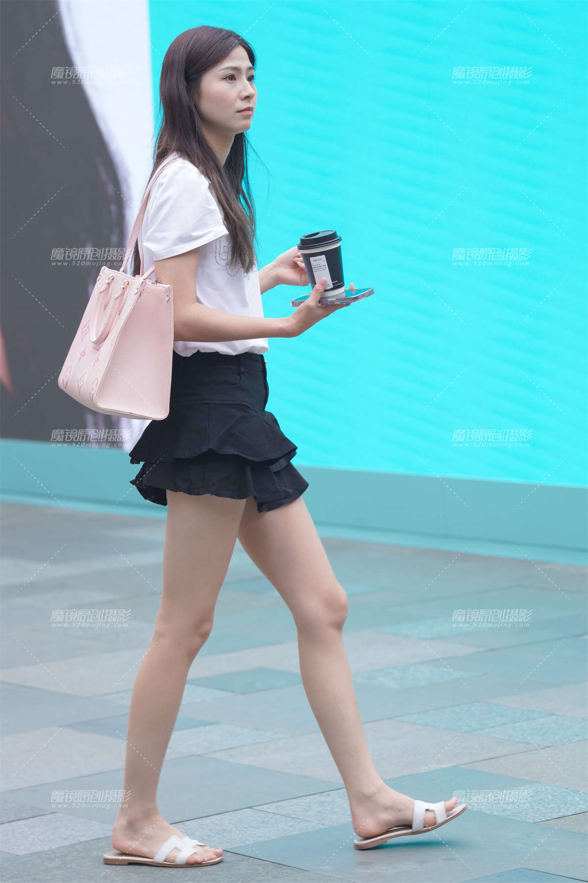 长腿美女-日更街拍