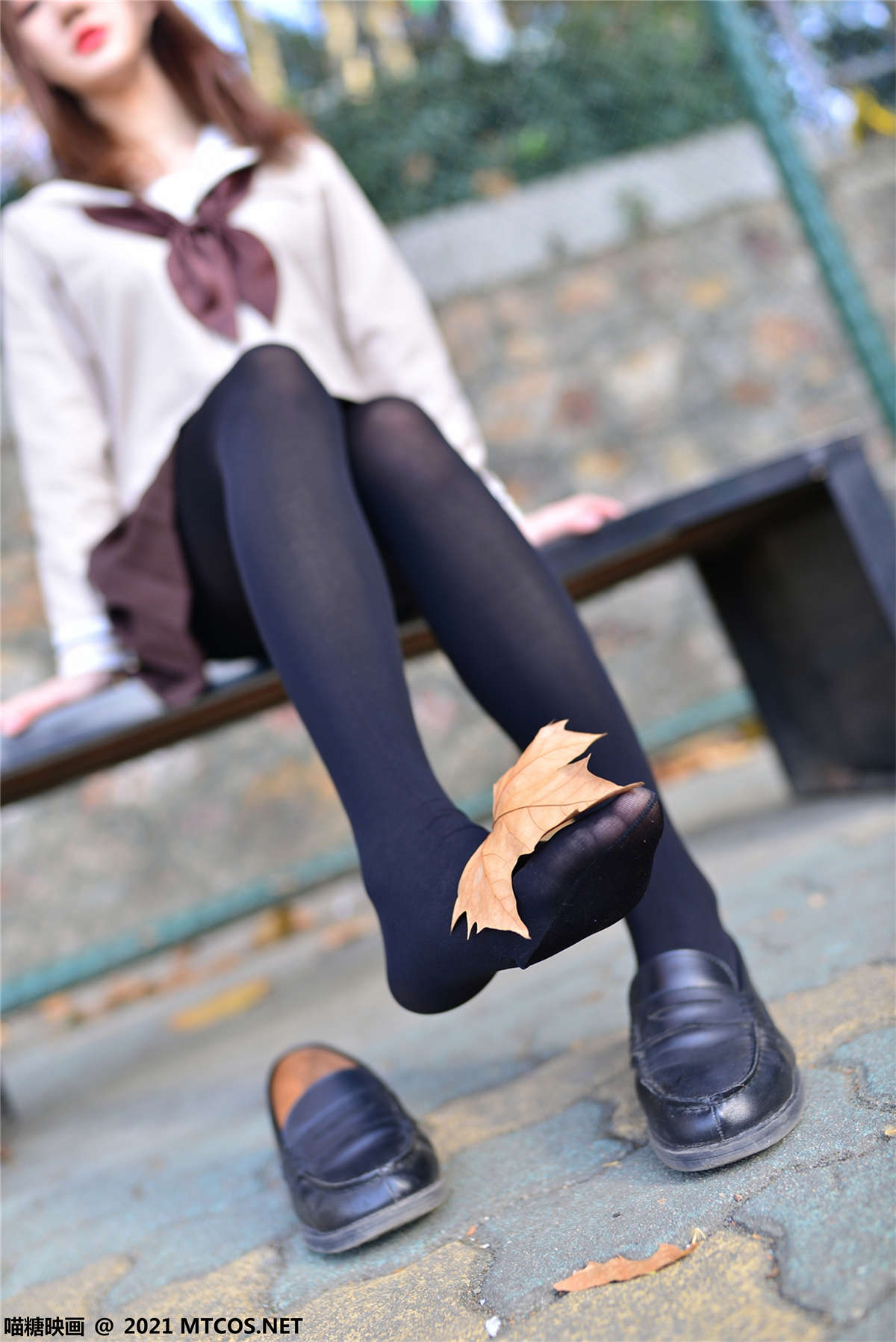 图片[2]-喵糖映画 VOL.426 校园JK学妹-日更街拍