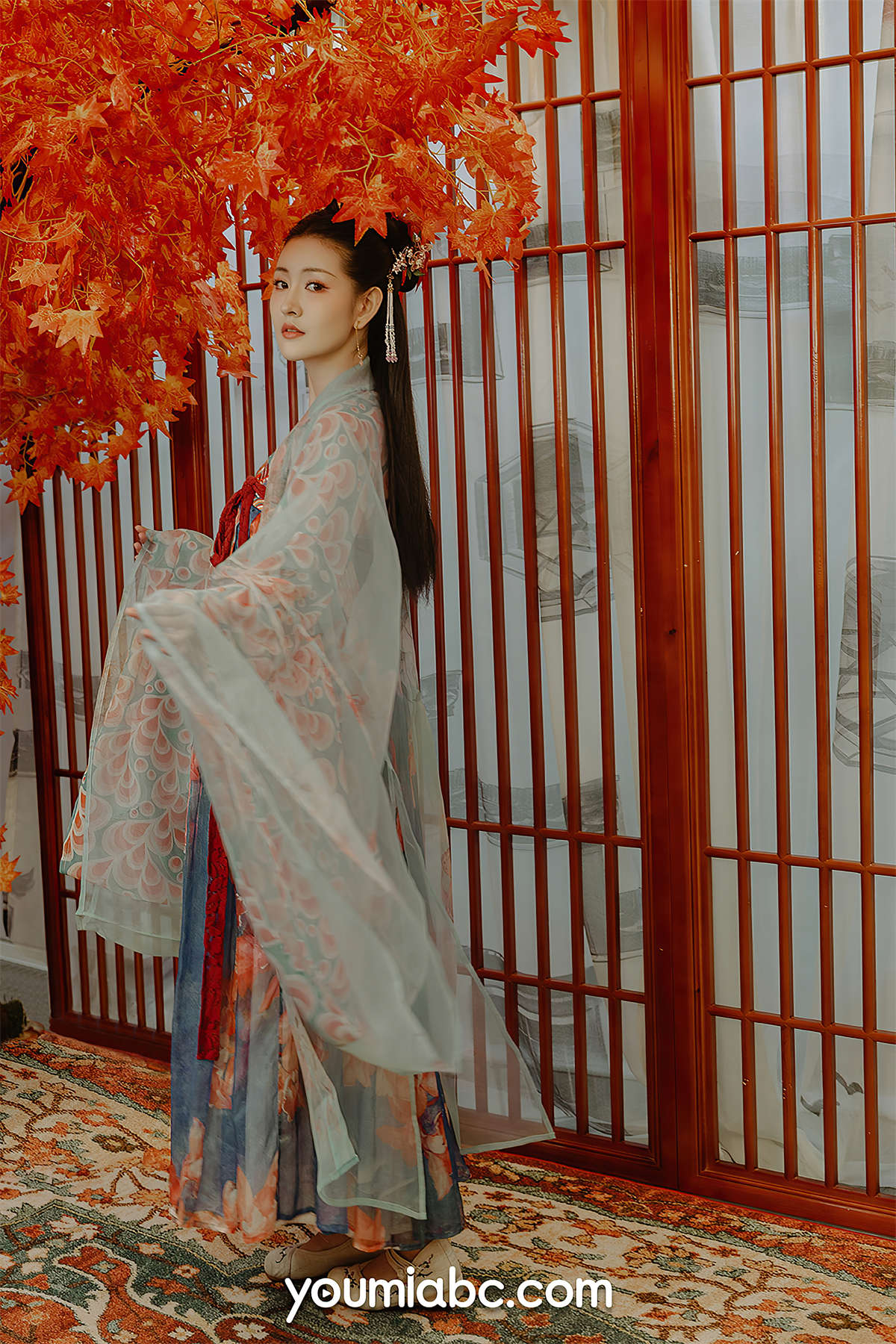 YouMi尤蜜 2021.01.15 绝世花魁 沈梦瑶-日更街拍
