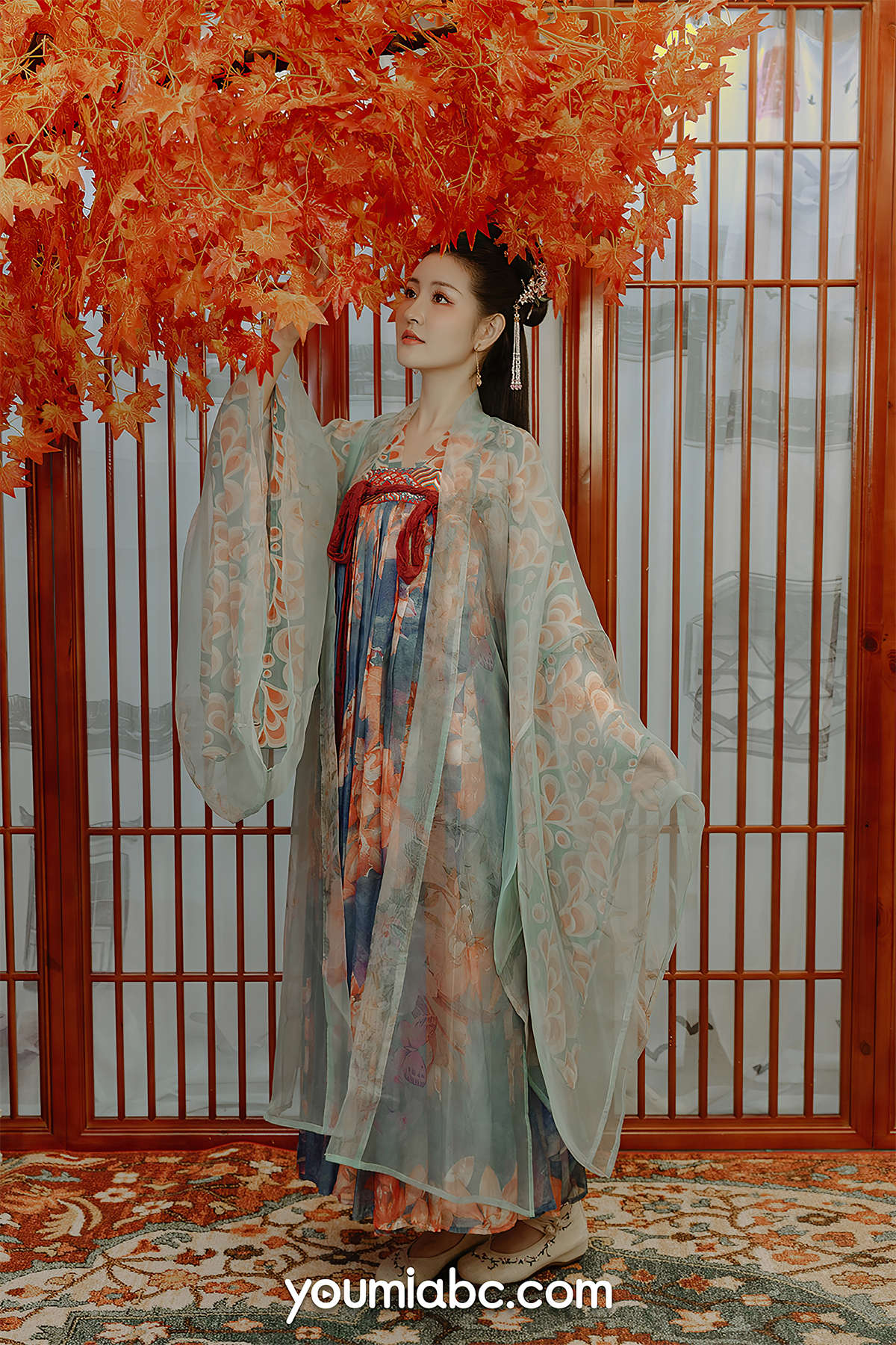 图片[2]-YouMi尤蜜 2021.01.15 绝世花魁 沈梦瑶-日更街拍