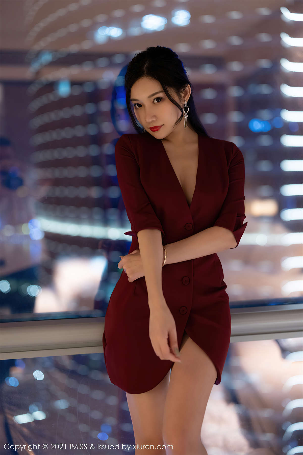 IMiss爱蜜社 2021.06.02 VOL.598 小狐狸Kathryn-日更街拍