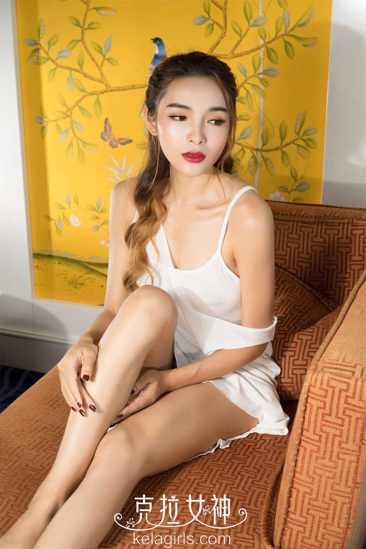 Kelagirls克拉女神 2017.12.08 曼琼 烈焰红唇插图1