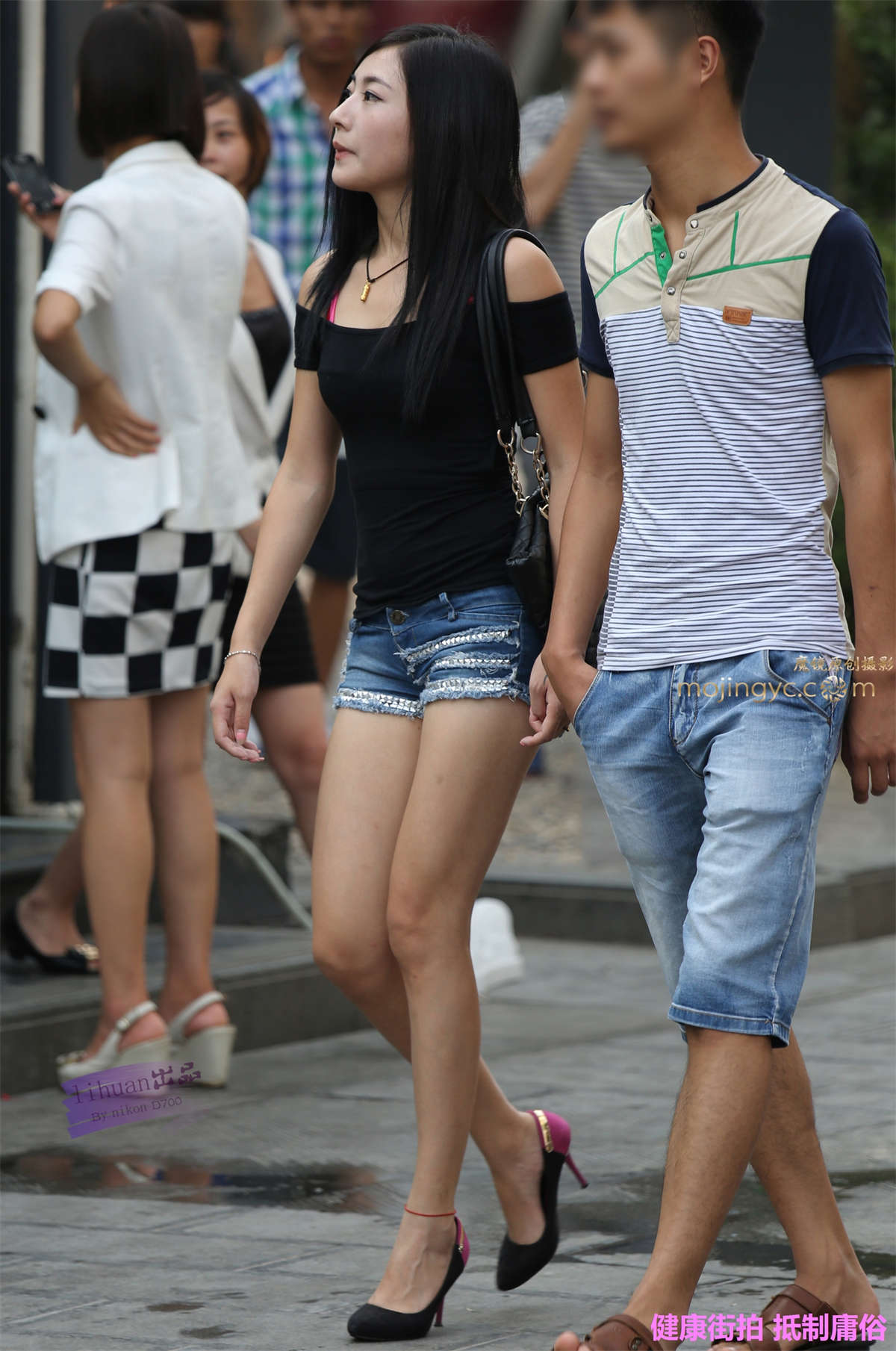 李欢原创-长腿，美女（10P）-日更街拍