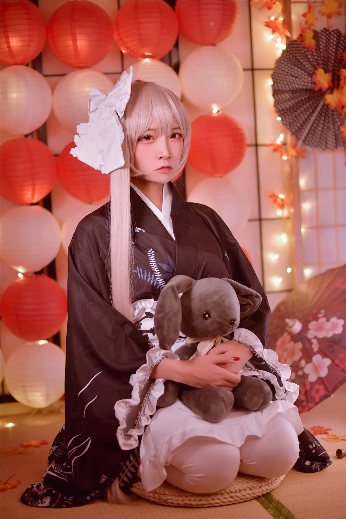 图片[2]-高产型Coser-二佐Nisa  穹妹和服-日更街拍