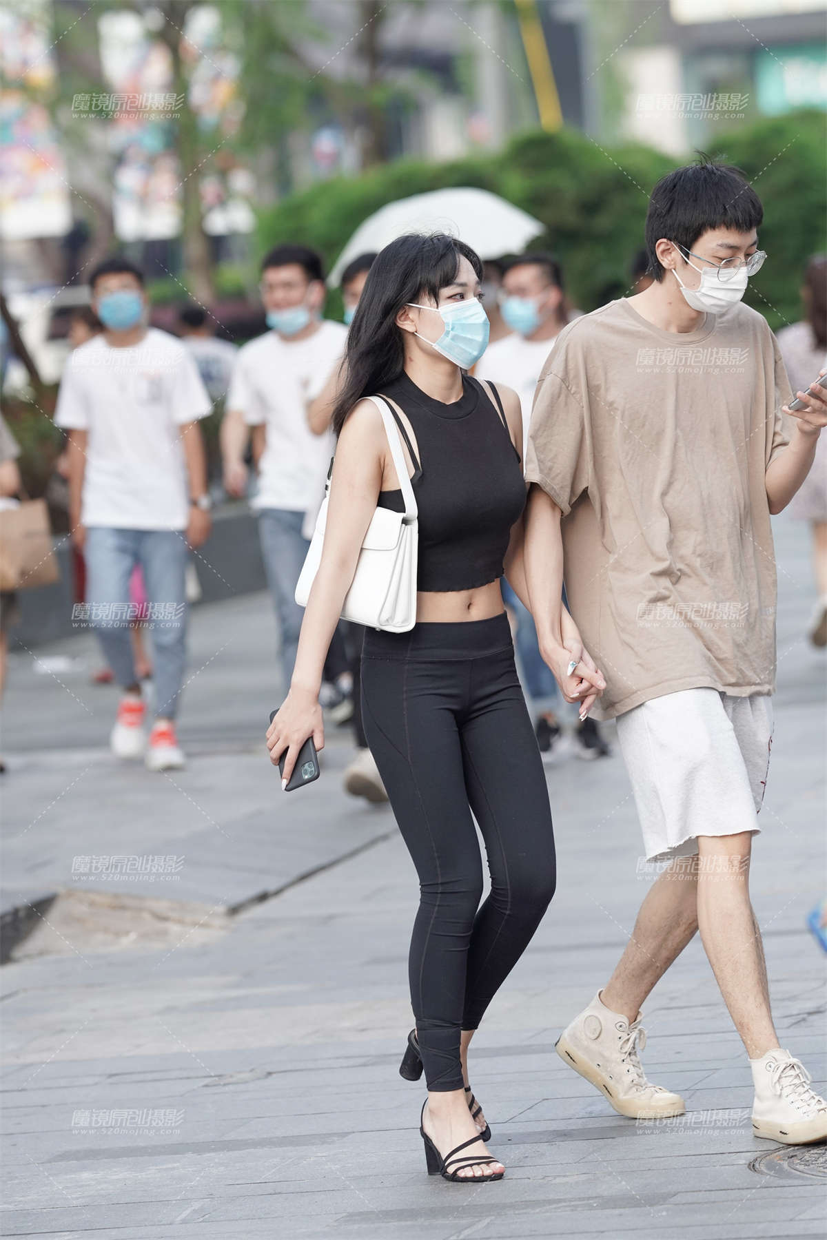 【凯恩赛贴】苗条瑜伽裤-日更街拍