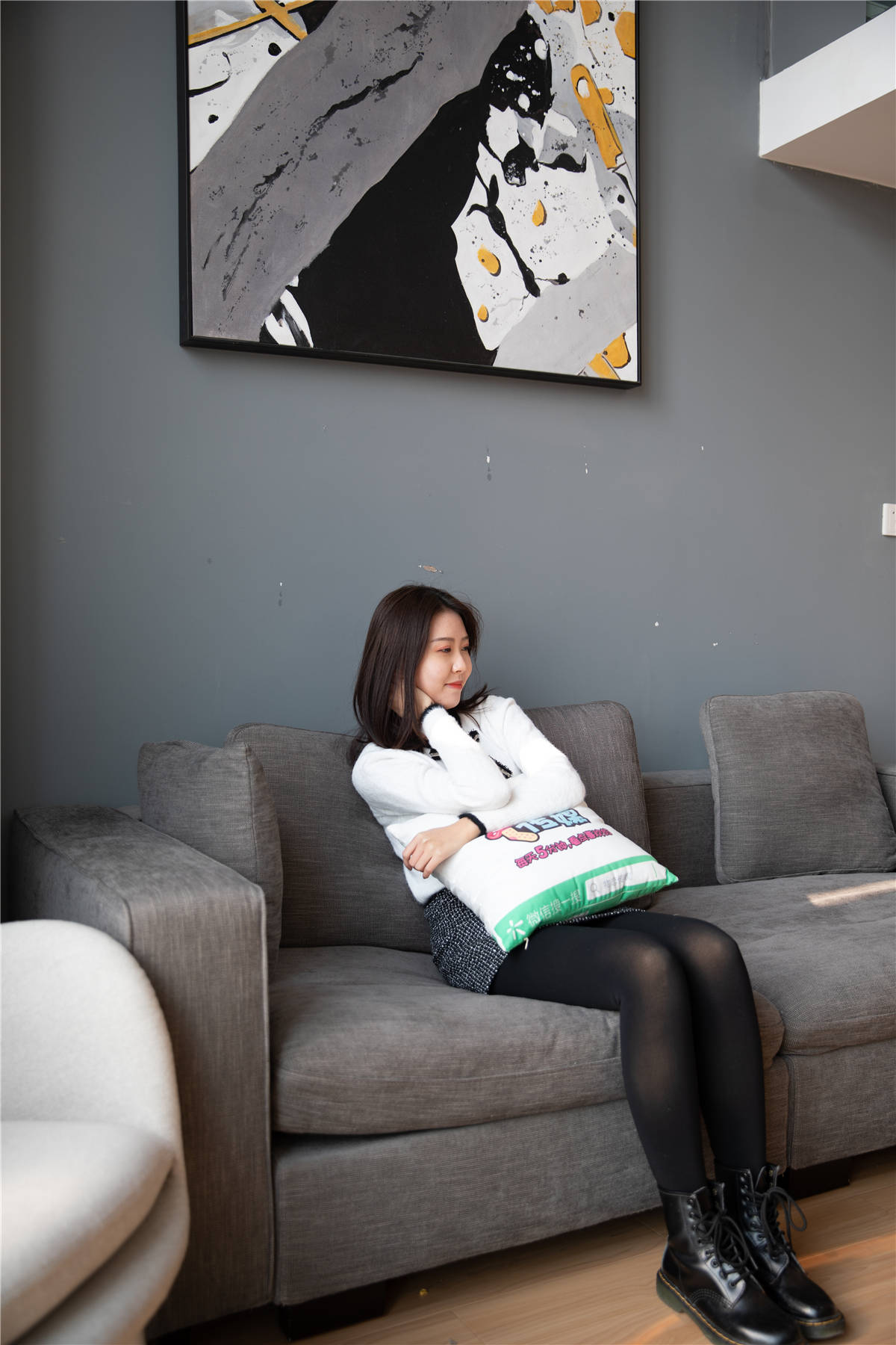 图片[2]-物恋传媒No.097期：可儿-眼前的黑不是黑，你要的轻性感-日更街拍