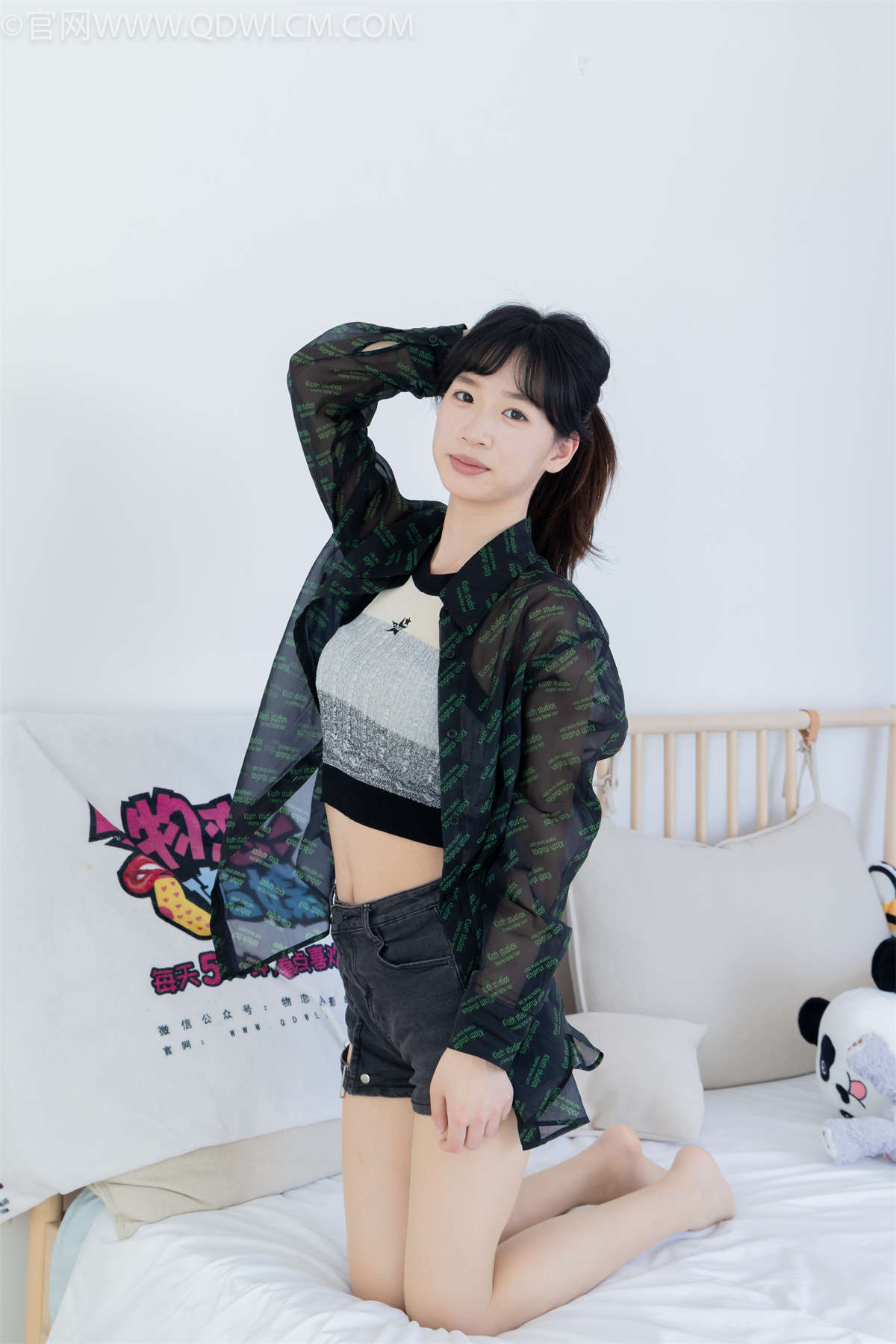 物恋传媒 NO.2282 小左-高跟鞋、薄肉丝（脚尖微加固款）-日更街拍