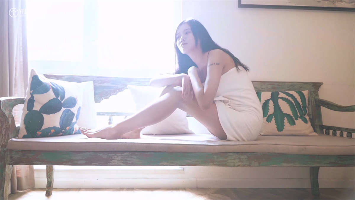 图片[2]-YALAYI雅拉伊视频 2019.10.04 V077 翠不能言最可人 荔子-日更街拍