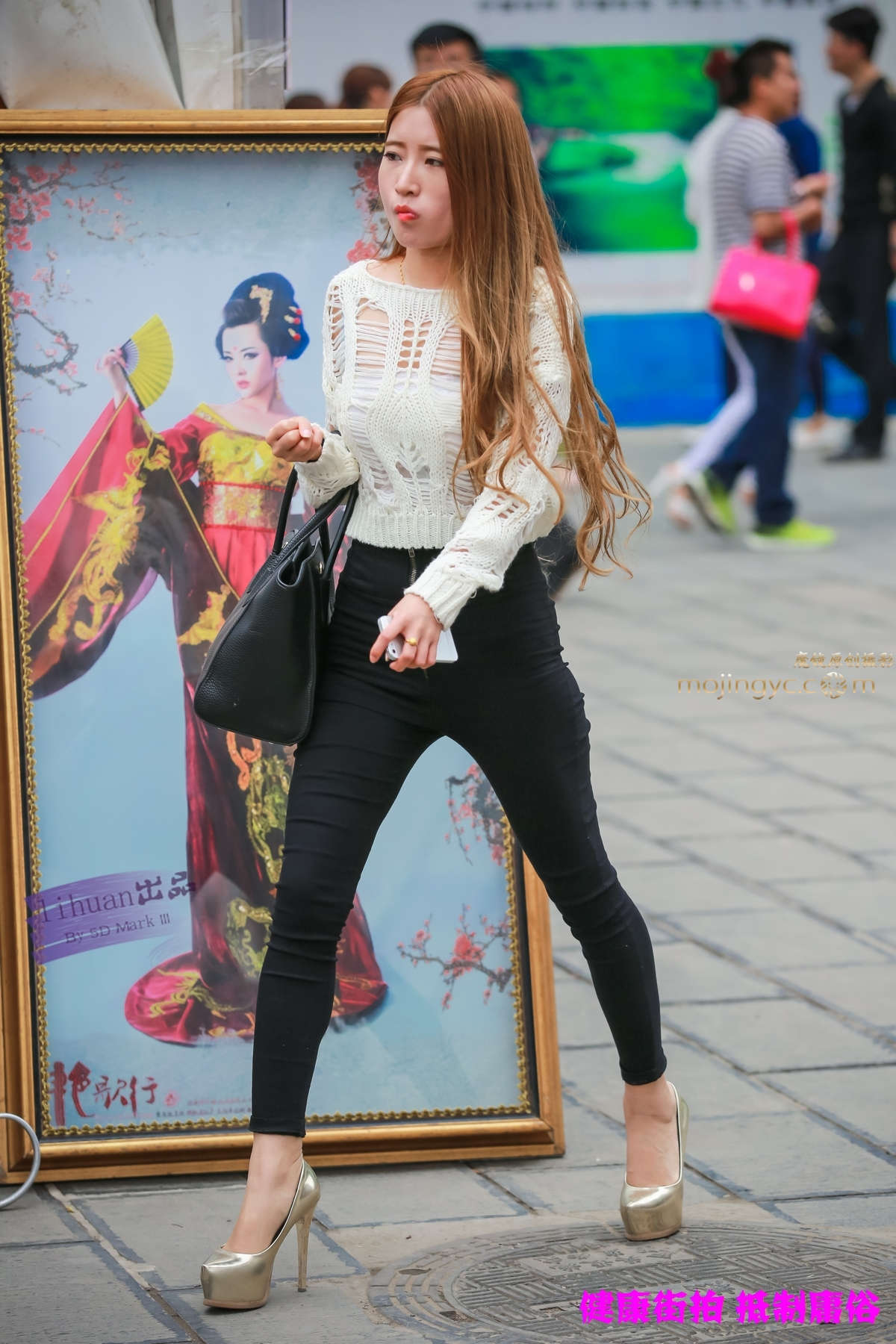 图片[2]-李欢原创-黑裤，丰腴（17P）-日更街拍