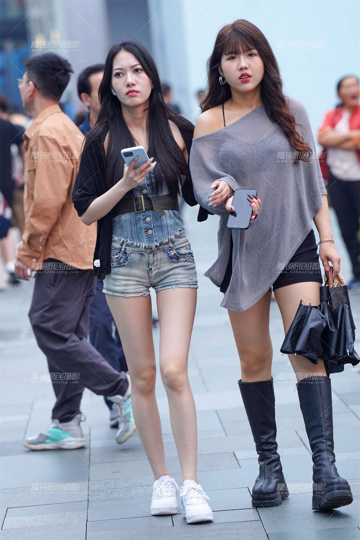 图片[2]-长腿热裤-日更街拍