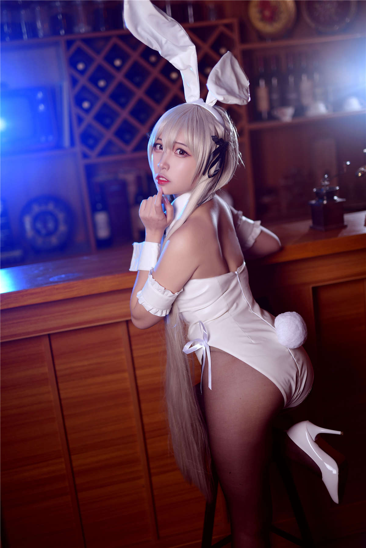 高产型Coser-二佐Nisa  穹妹兔女郎-日更街拍