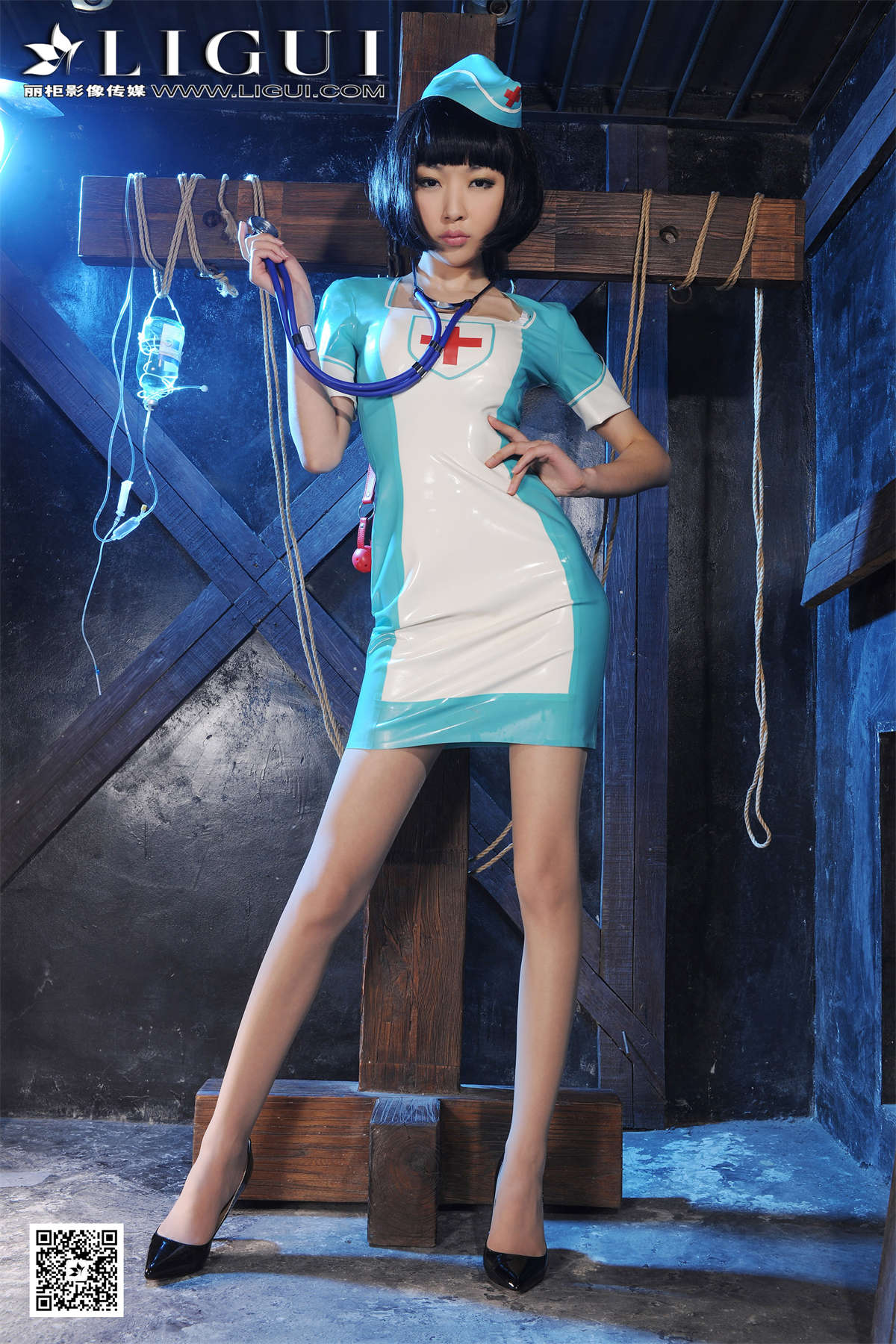 图片[2]-Ligui丽柜 2017.04.10 文欣-日更街拍