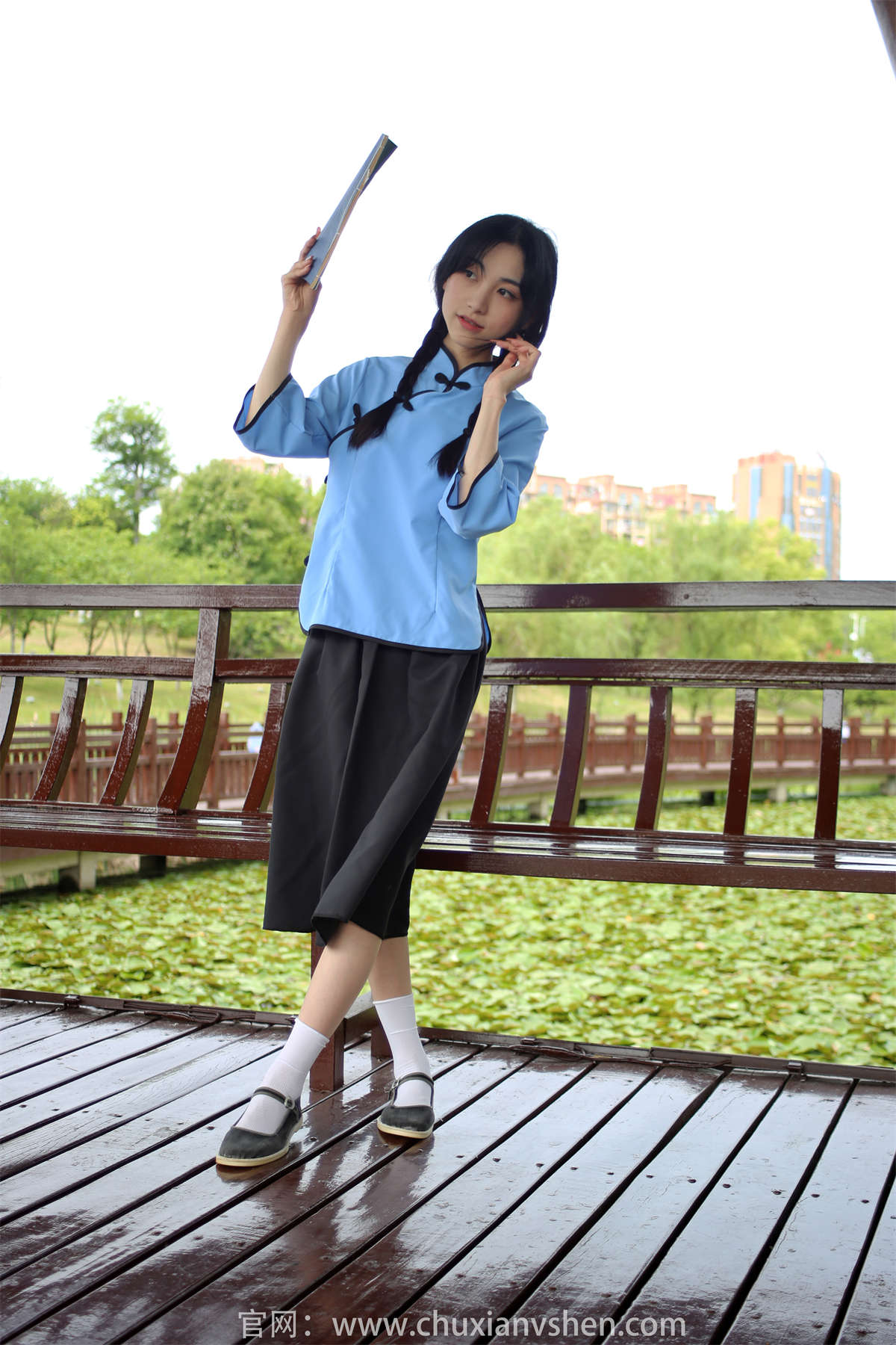 初夏女神 NO.192 柒柒 我的1912-日更街拍