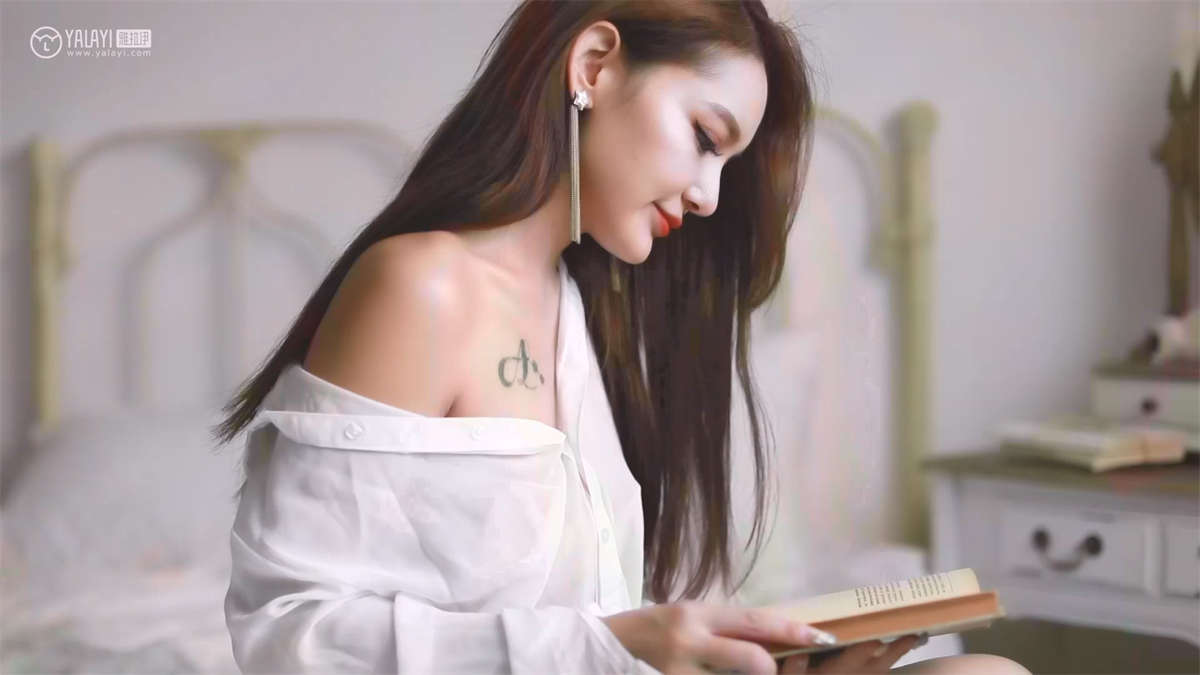 YALAYI雅拉伊视频 2019.10.11 V079 如雪如霜 刘子炀-日更街拍