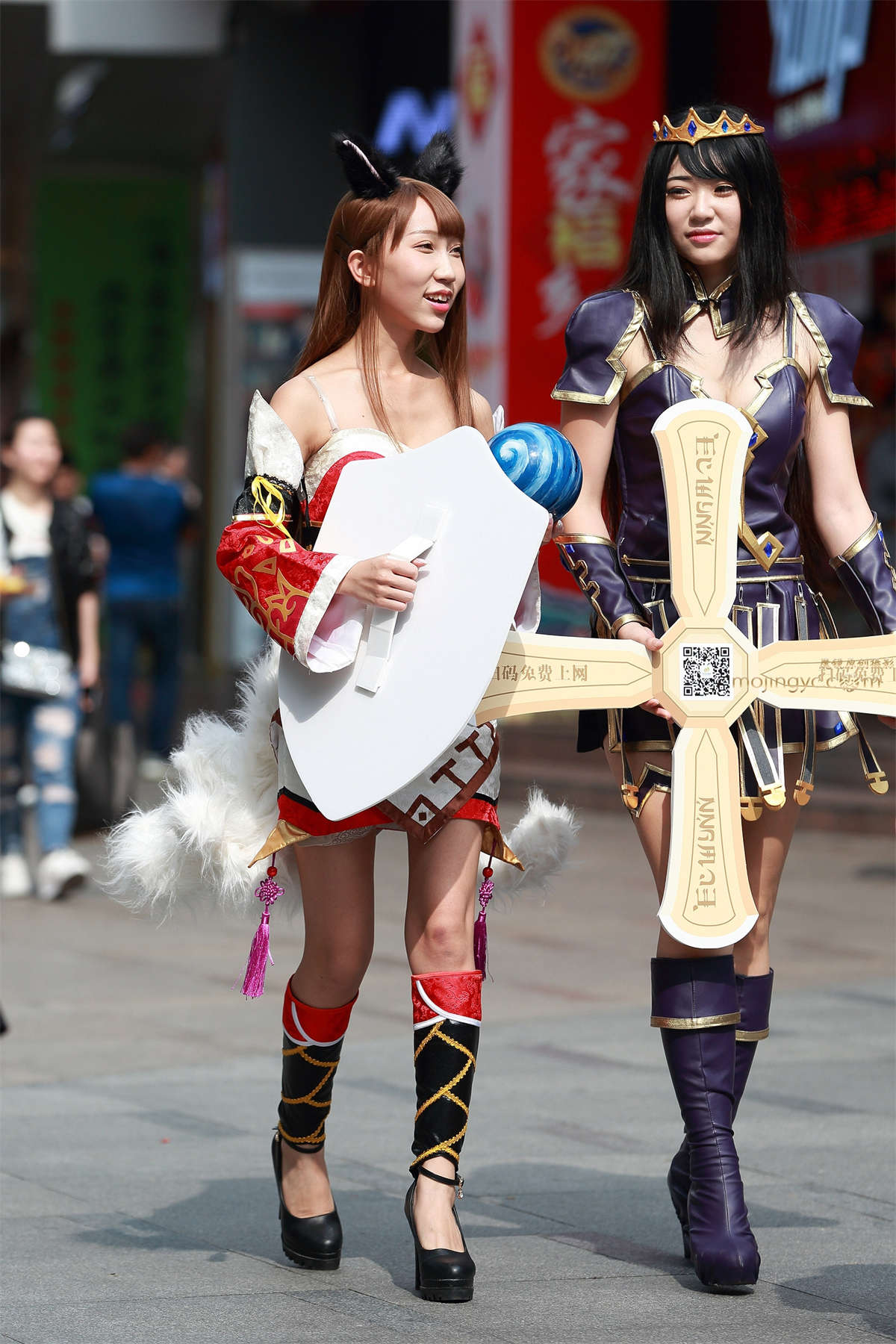 COSPLAY 女孩 （13）-日更街拍