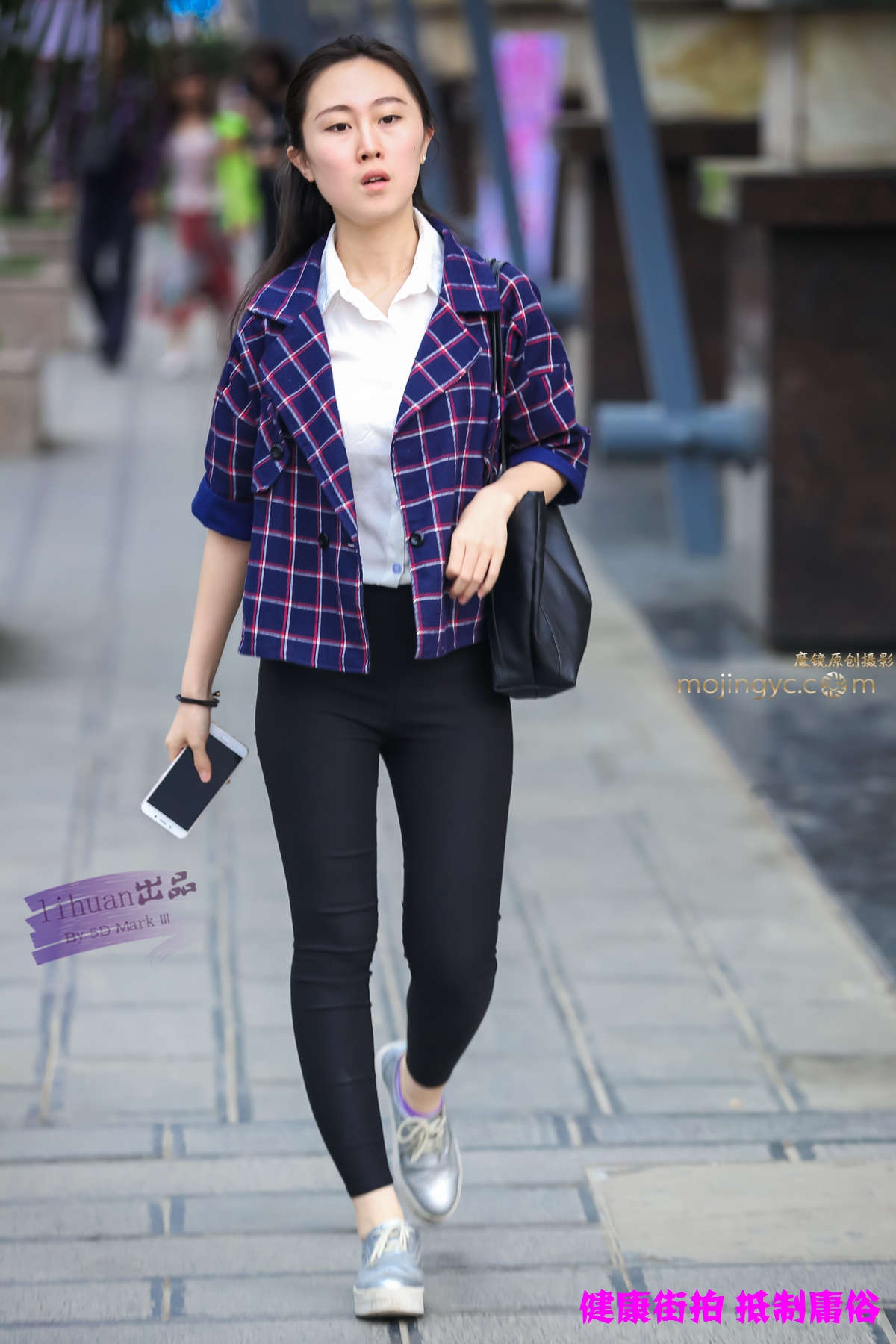 图片[2]-李欢原创-黑裤，紧翘丰腴（12P）-日更街拍