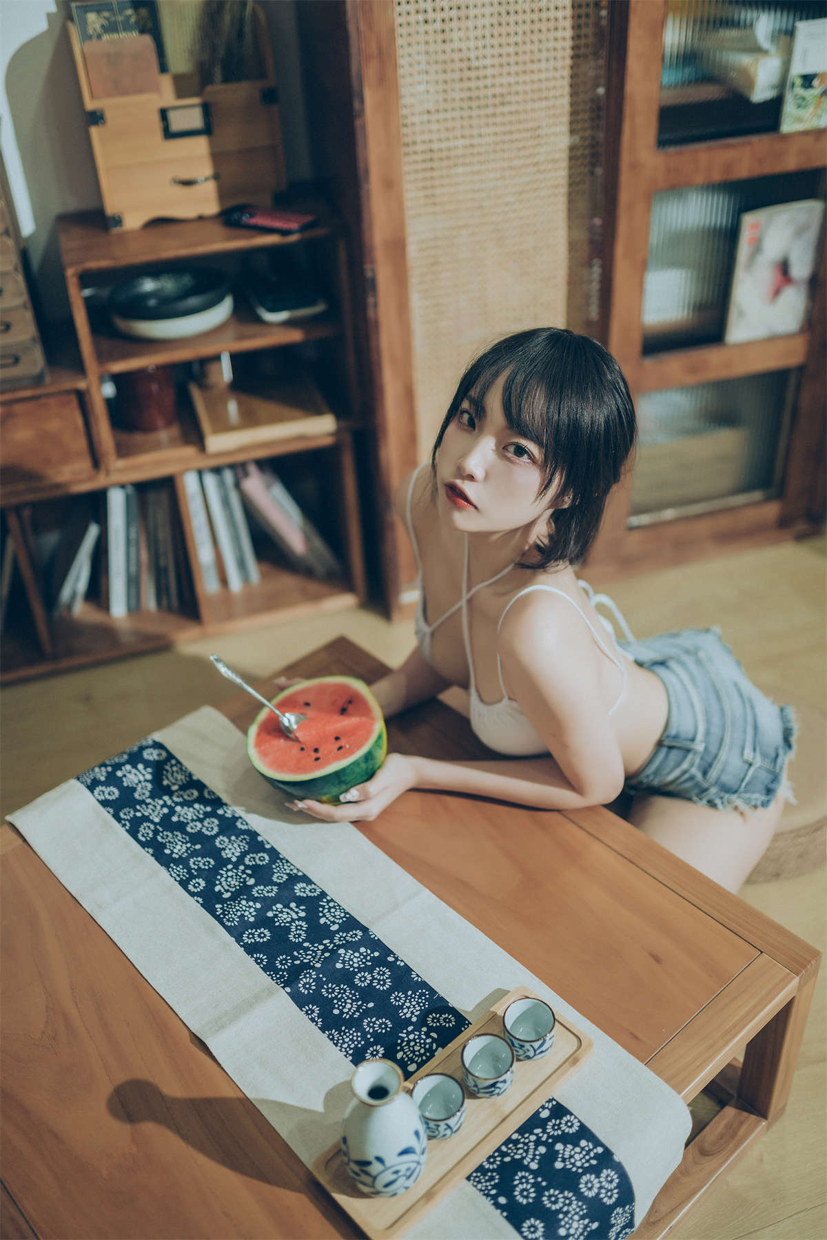 图片[2]-高产型Coser-二佐Nisa 夏日甜蜜-日更街拍