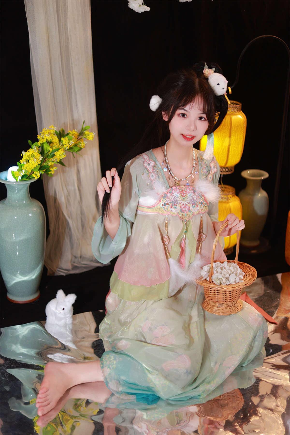 YITUYU艺图语 2023.08.29 中秋兔兔 暮烟色CC插图1