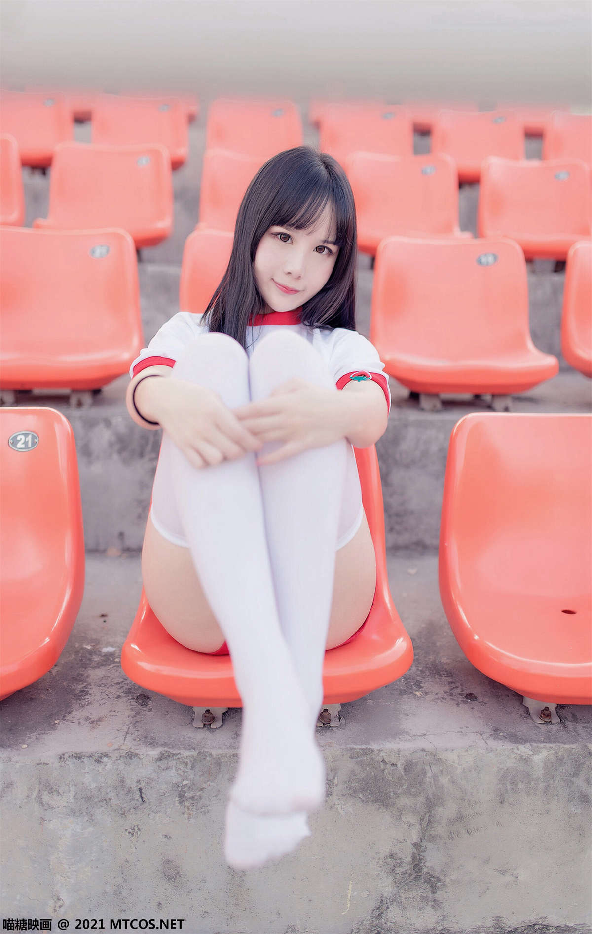 喵糖映画 VOL.434 校园运动会-日更街拍