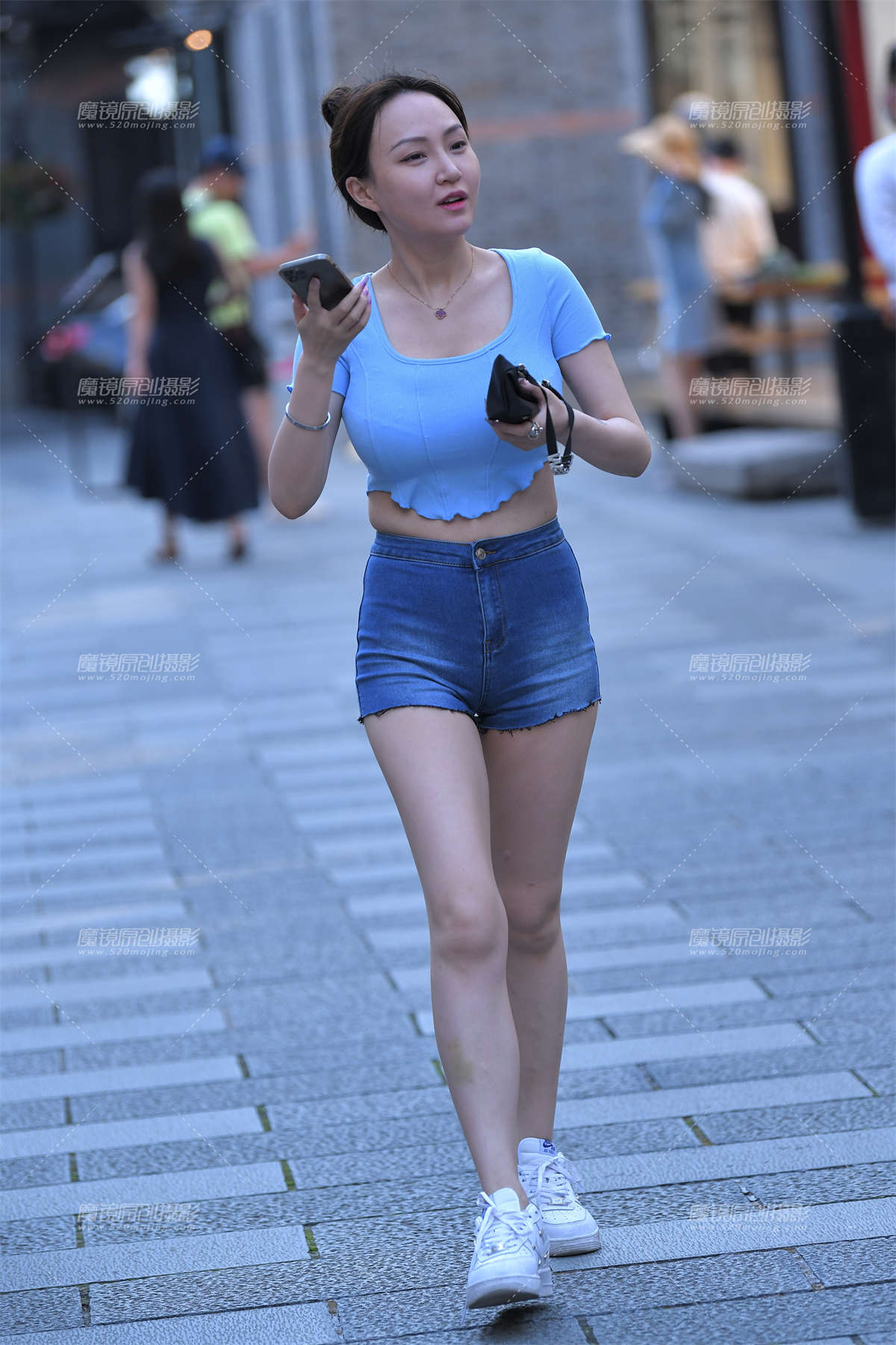 约了好闺蜜-日更街拍