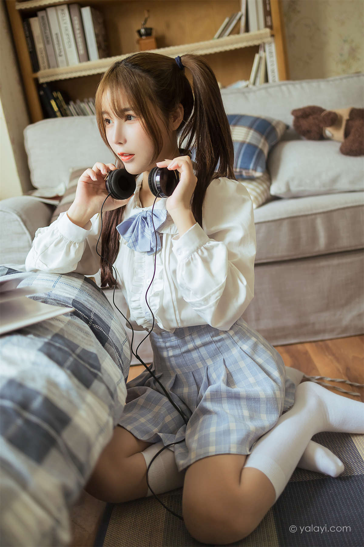 YALAYI雅拉伊2021.07.13 NO.817 最爱的JK制服 钰慧-日更街拍