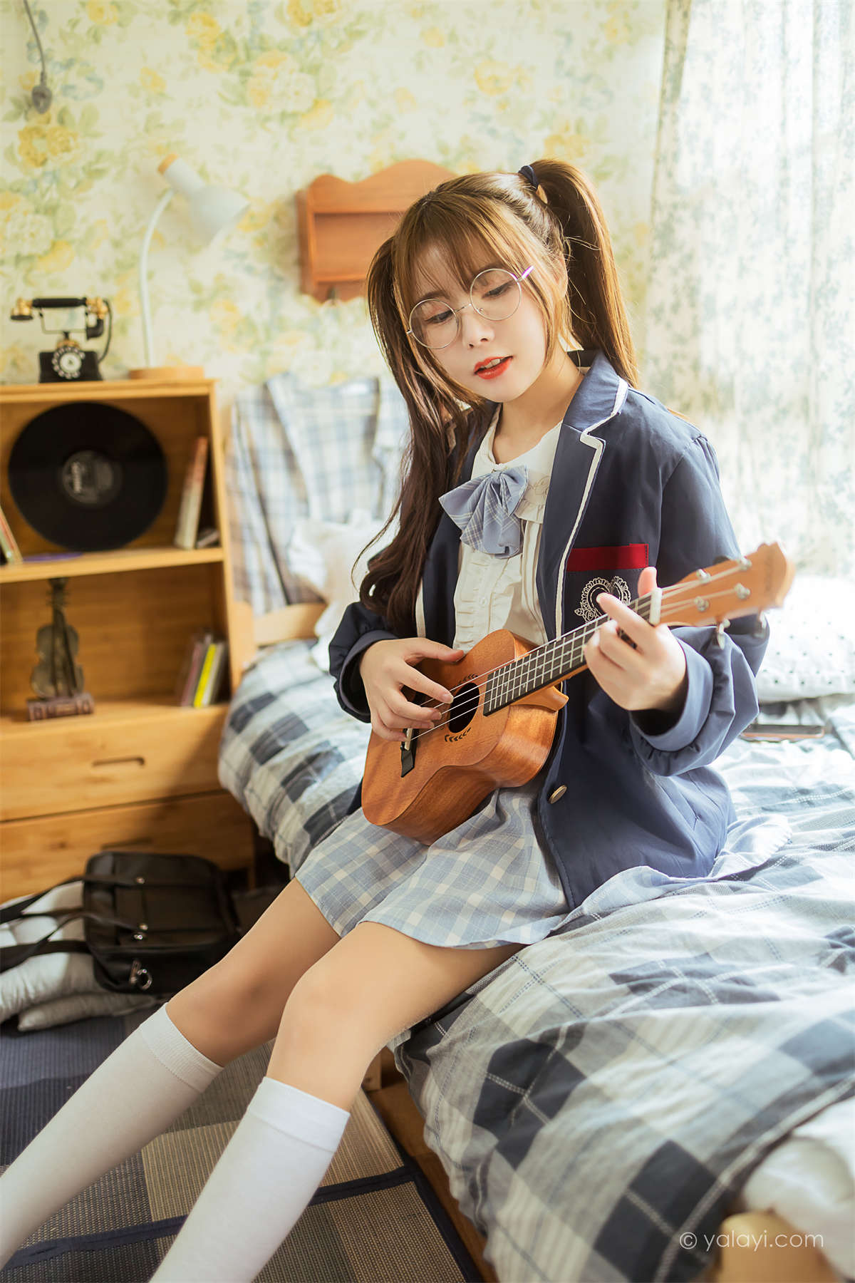 图片[2]-YALAYI雅拉伊2021.07.13 NO.817 最爱的JK制服 钰慧-日更街拍