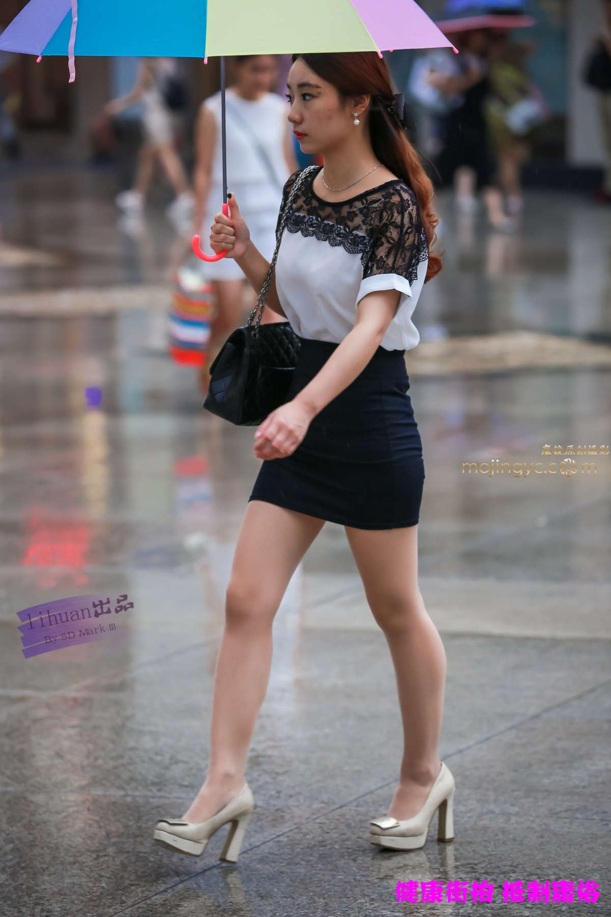 图片[2]-李欢原创-黑色裹身裙，丰腴（20P）-日更街拍